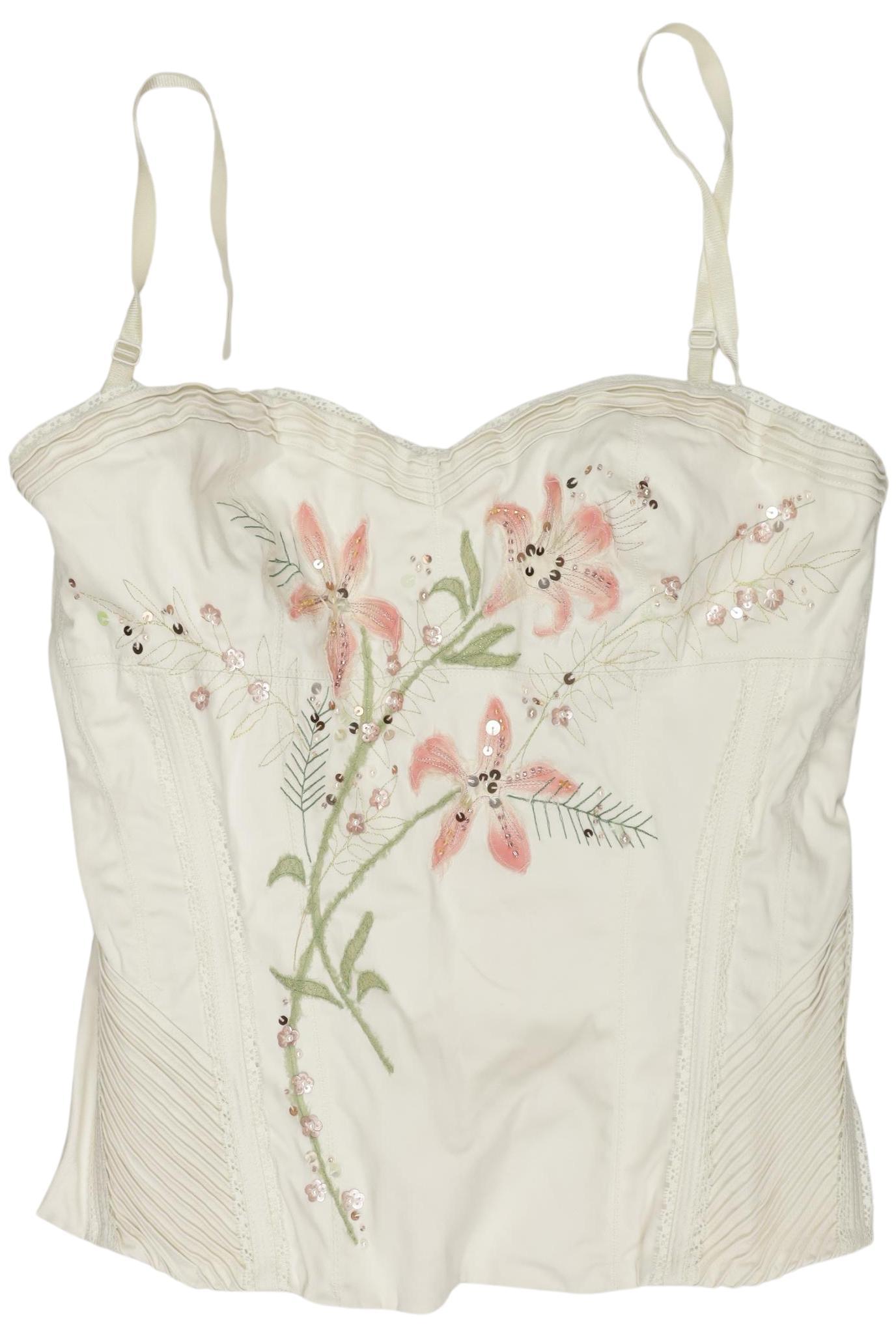 

Karen Millen Damen Top, cremeweiß, Gr. 40