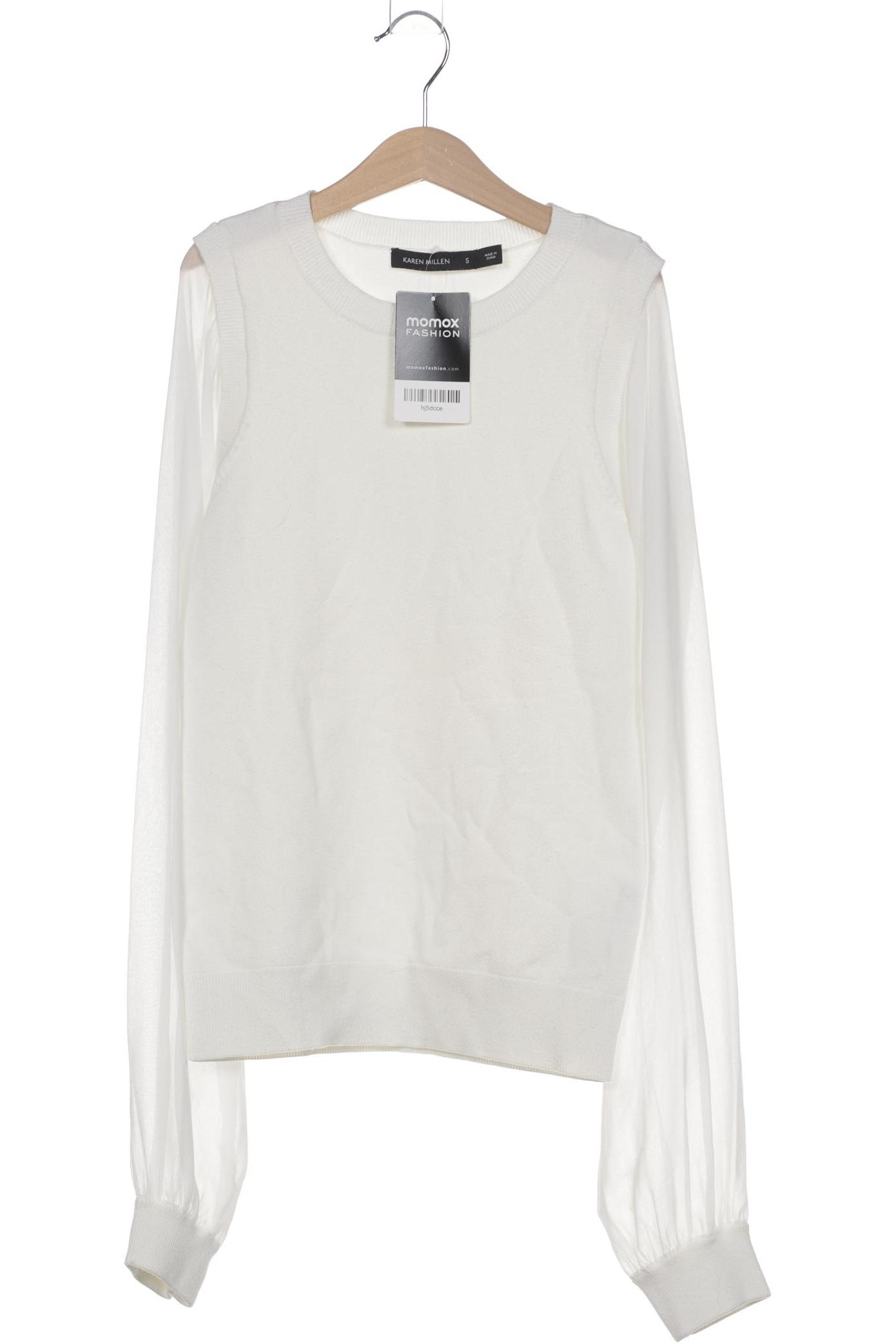 

Karen Millen Damen Pullover, weiß, Gr. 36