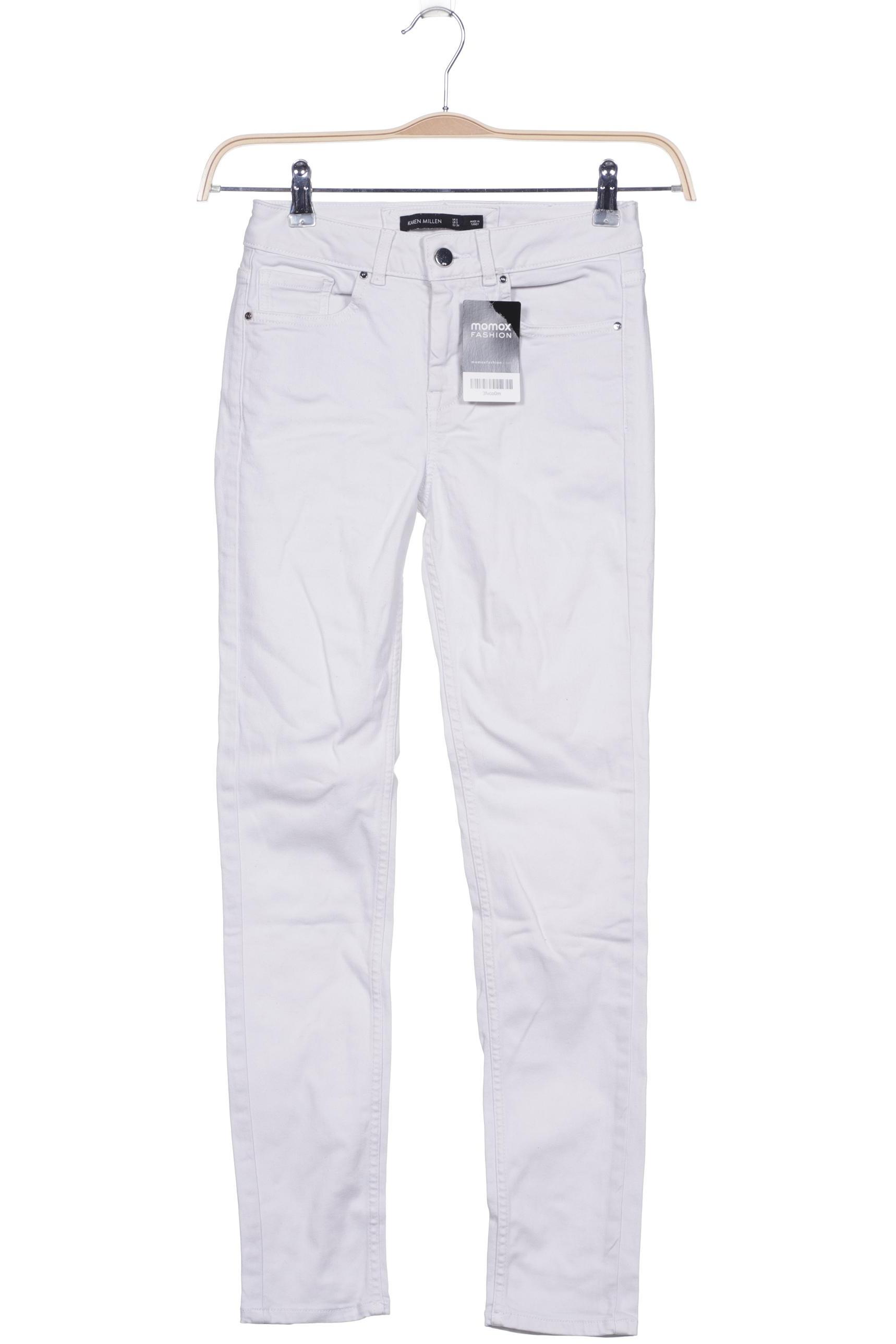 

Karen Millen Damen Jeans, weiß, Gr. 34