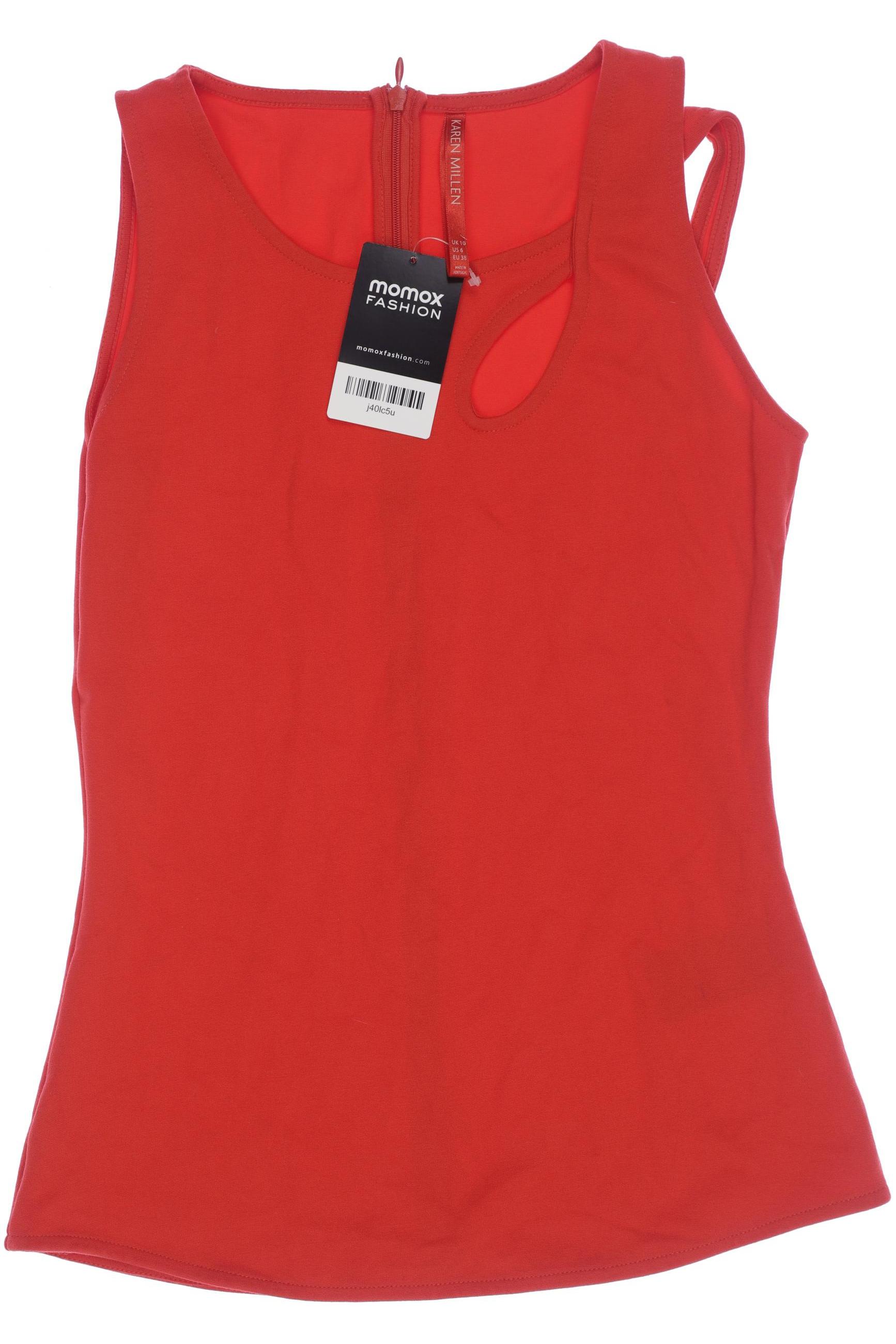 

Karen Millen Damen Top, rot, Gr. 10
