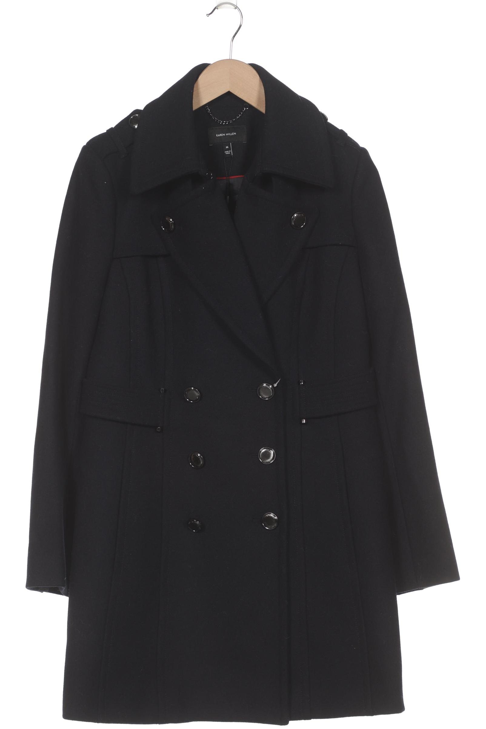 

Karen Millen Damen Mantel, marineblau, Gr. 38