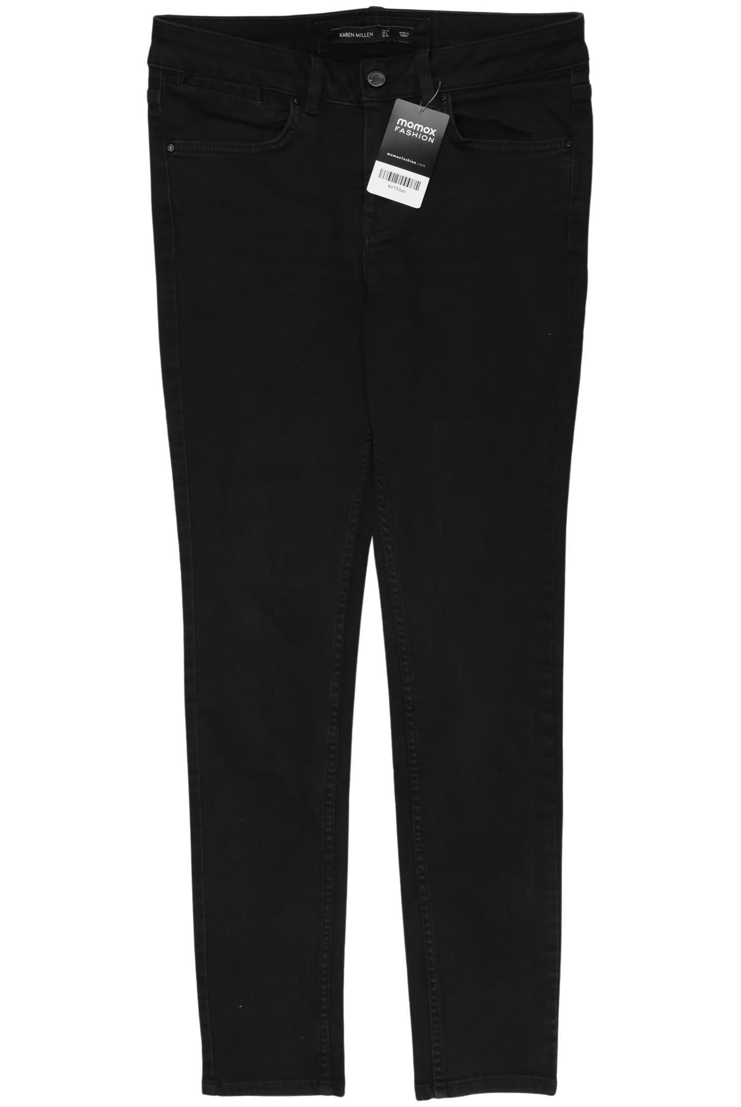 

Karen Millen Damen Jeans, schwarz, Gr. 38