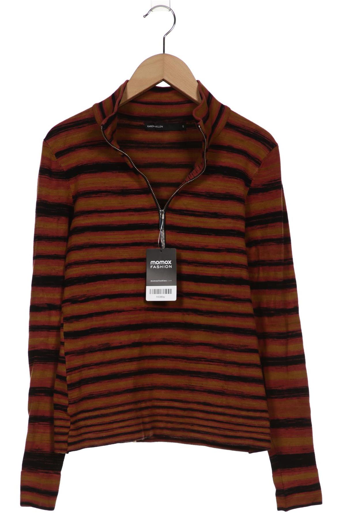 

Karen Millen Damen Langarmshirt, braun, Gr. 36