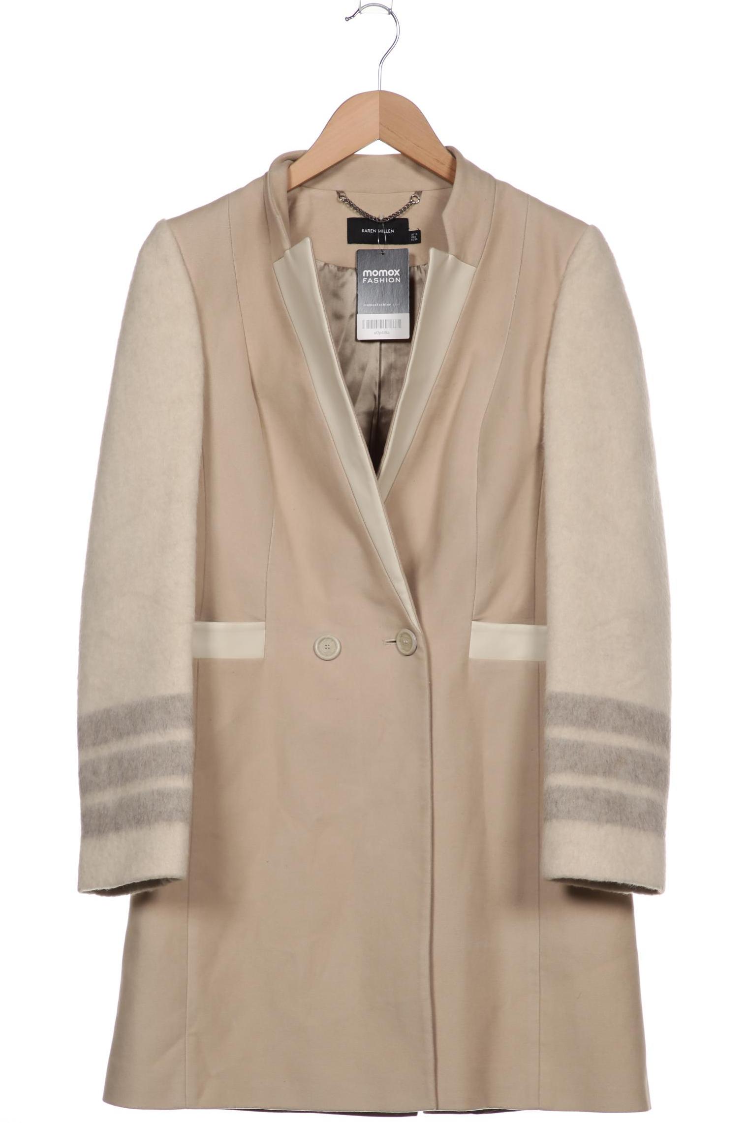 

Karen Millen Damen Mantel, beige, Gr. 38