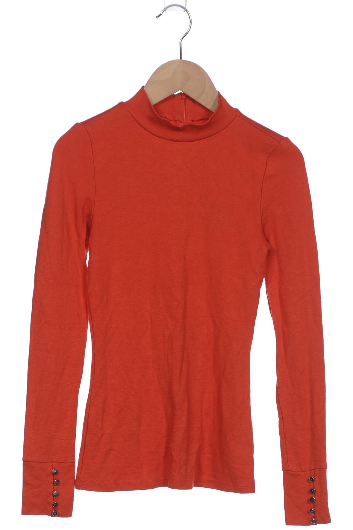 

Karen Millen Damen Langarmshirt, orange, Gr. 34