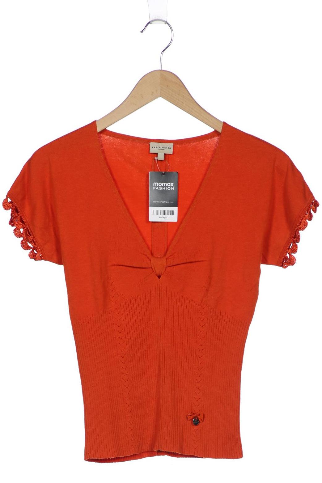 

Karen Millen Damen Pullover, orange, Gr. 34