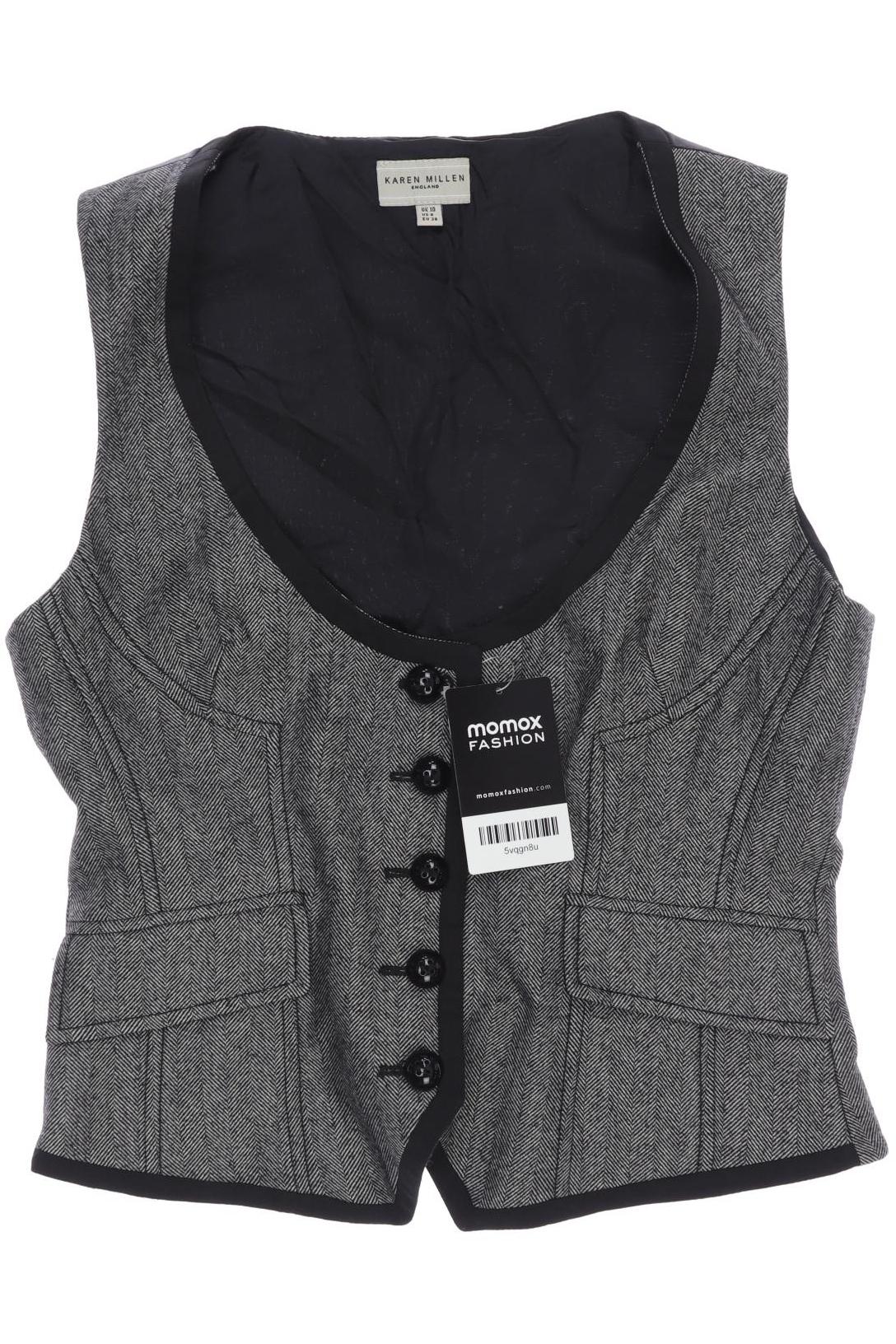 

Karen Millen Damen Weste, grau, Gr. 38