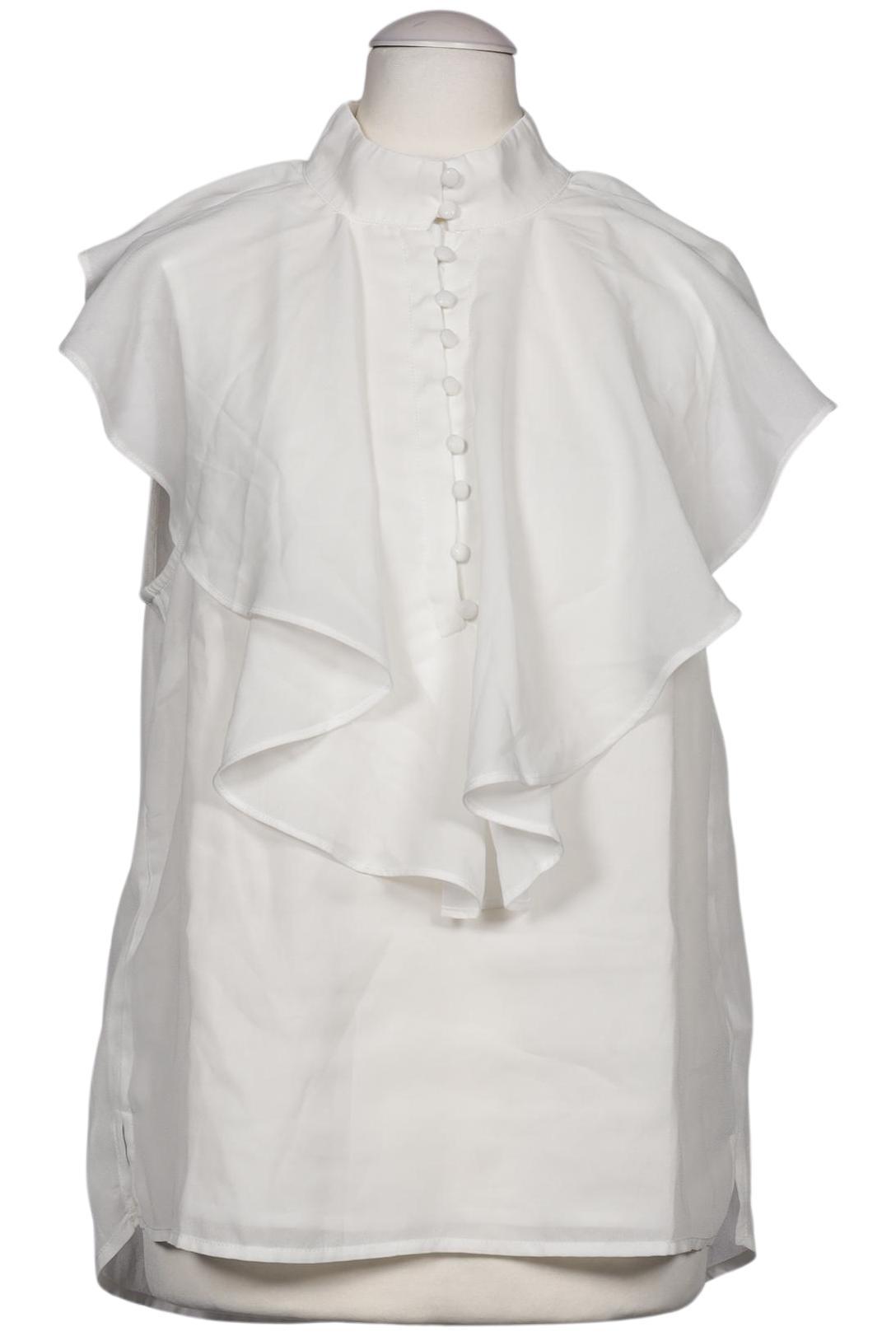 

Karen Millen Damen Bluse, weiß, Gr. 36