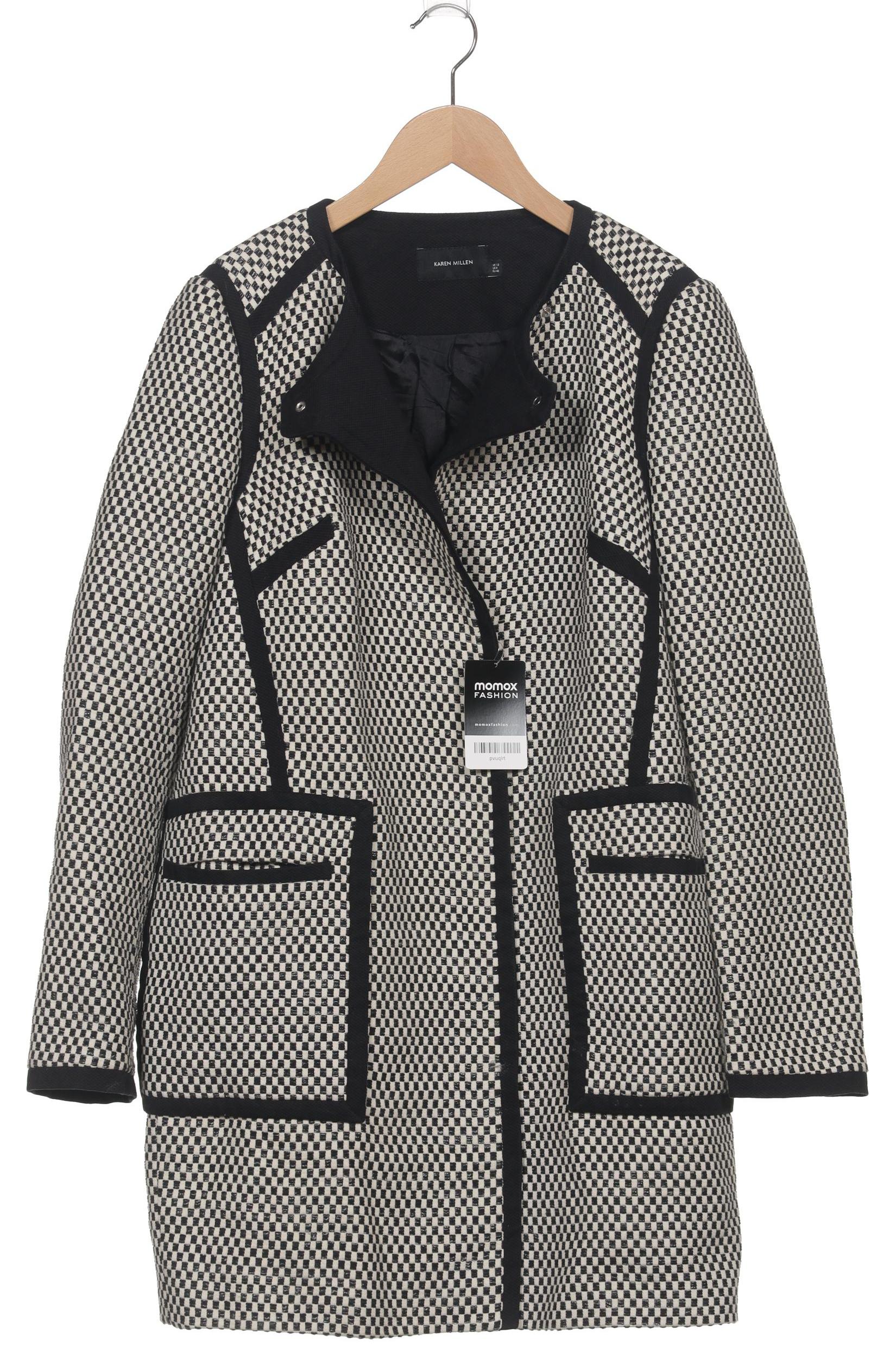 

Karen Millen Damen Mantel, schwarz, Gr. 40