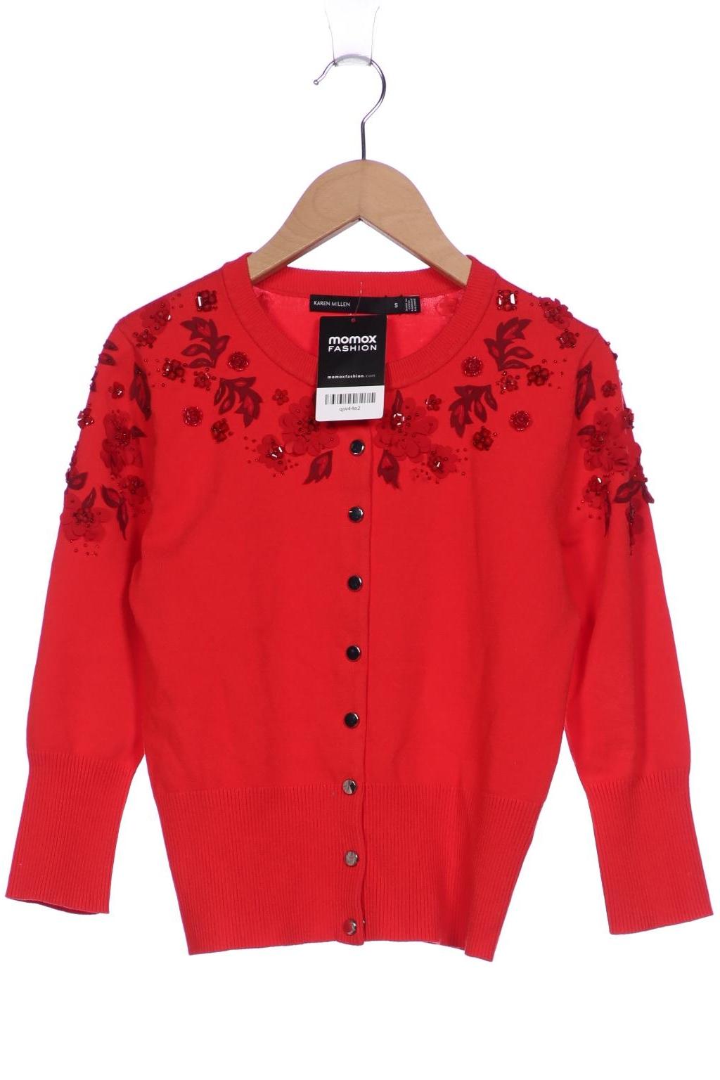 

Karen Millen Damen Strickjacke, rot, Gr. 36