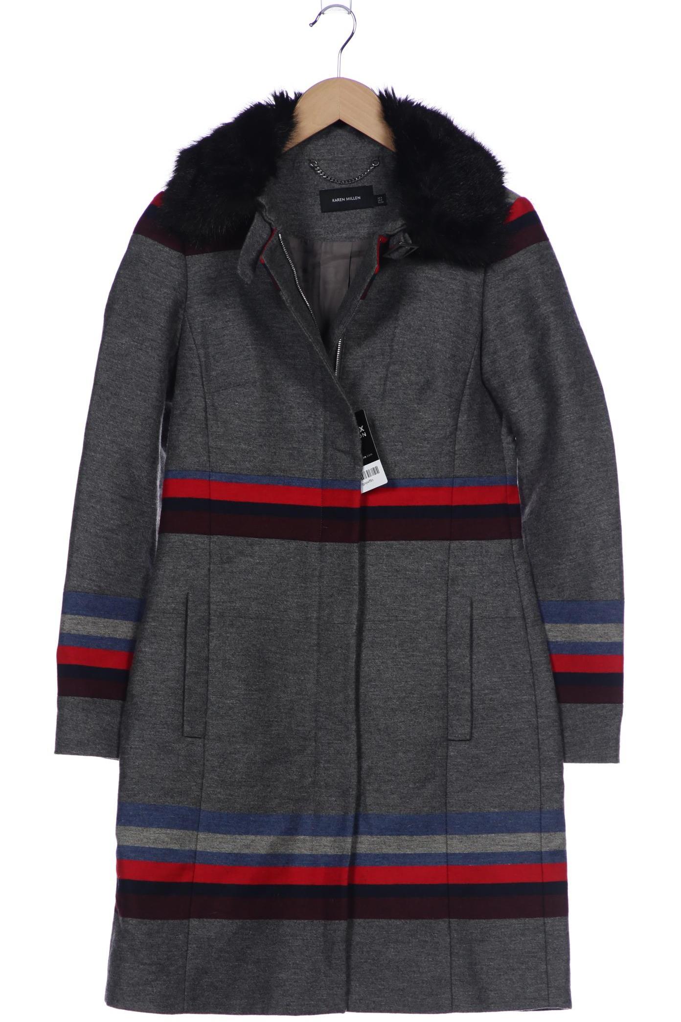 

Karen Millen Damen Mantel, grau, Gr. 36