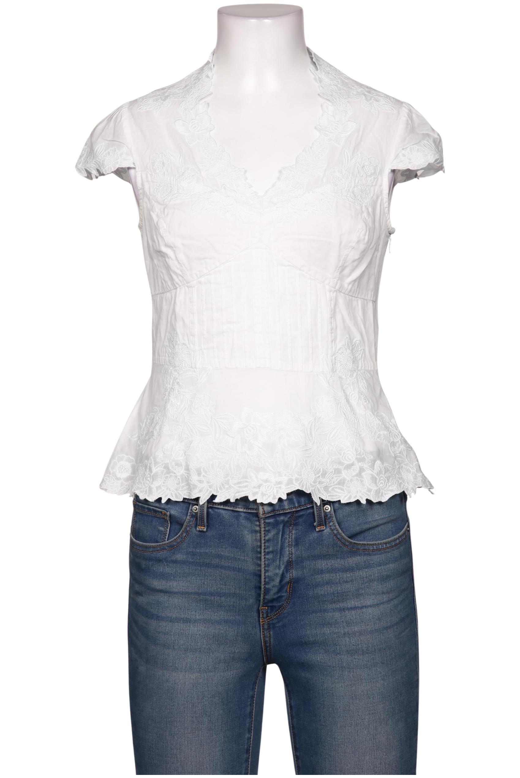 

Karen Millen Damen Bluse, weiß, Gr. 38