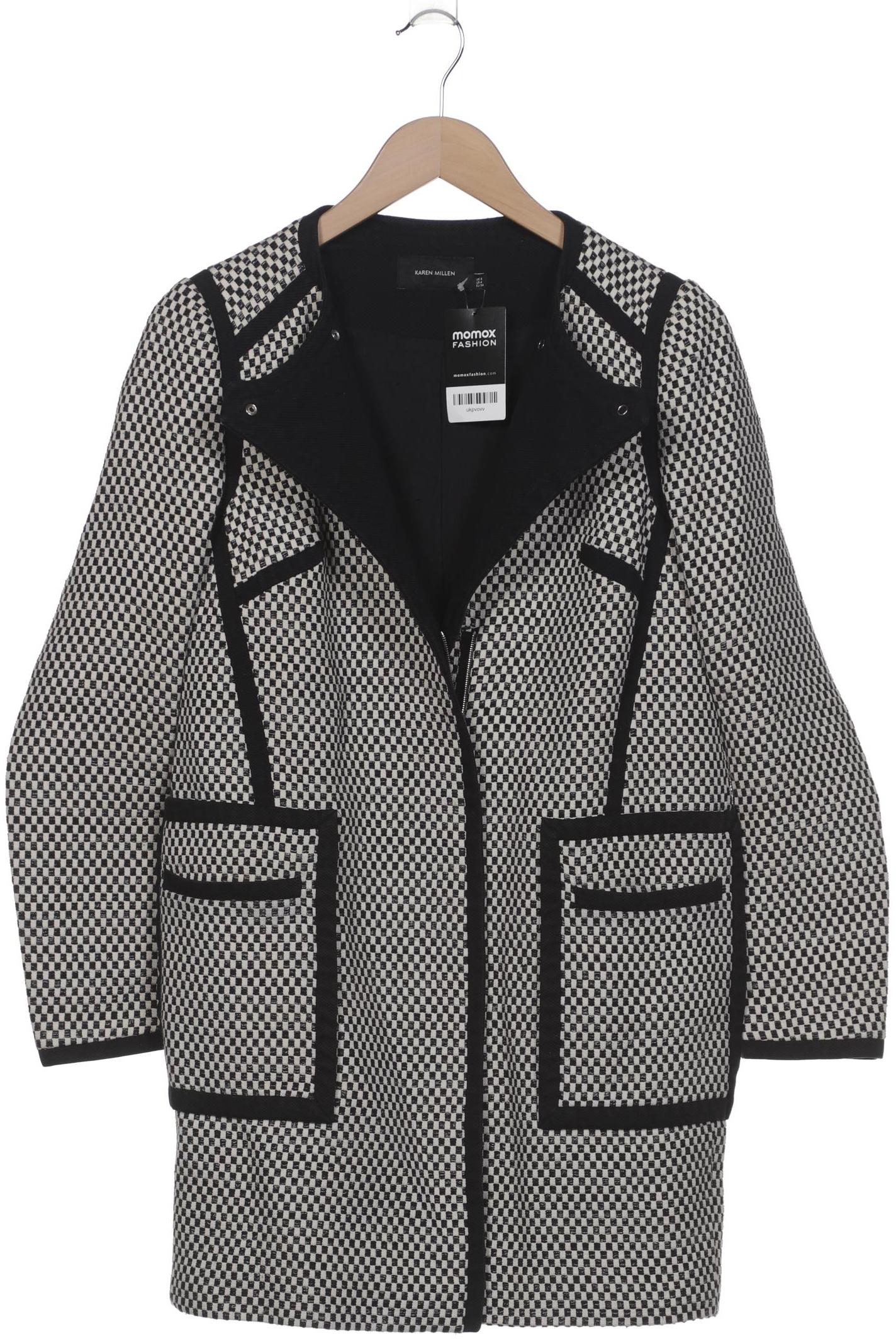 

Karen Millen Damen Mantel, schwarz, Gr. 36