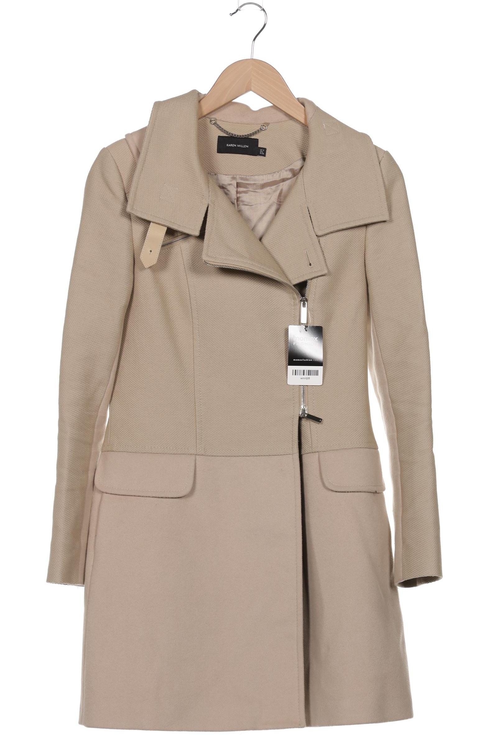 

Karen Millen Damen Mantel, beige, Gr. 38