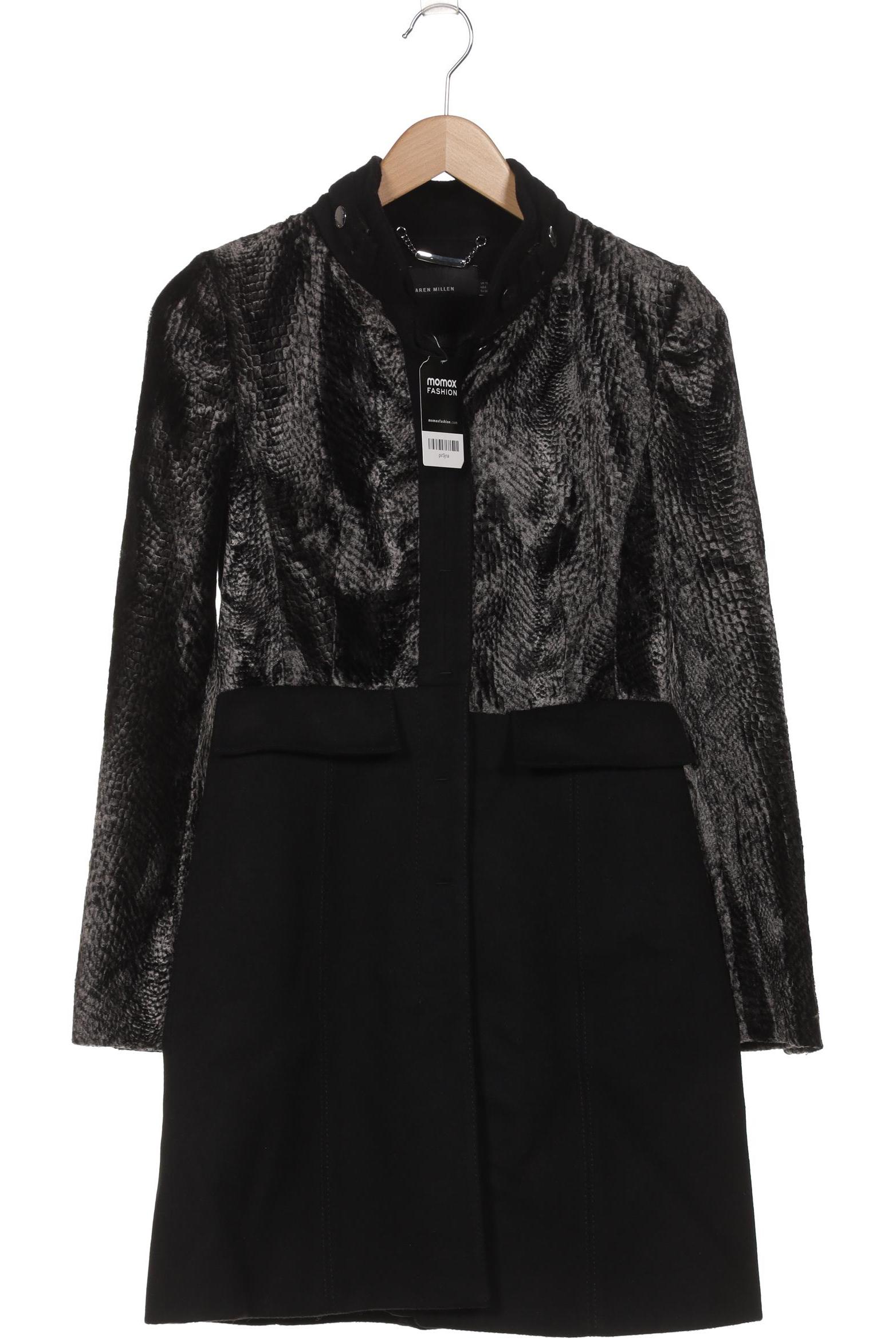

Karen Millen Damen Mantel, schwarz, Gr. 38