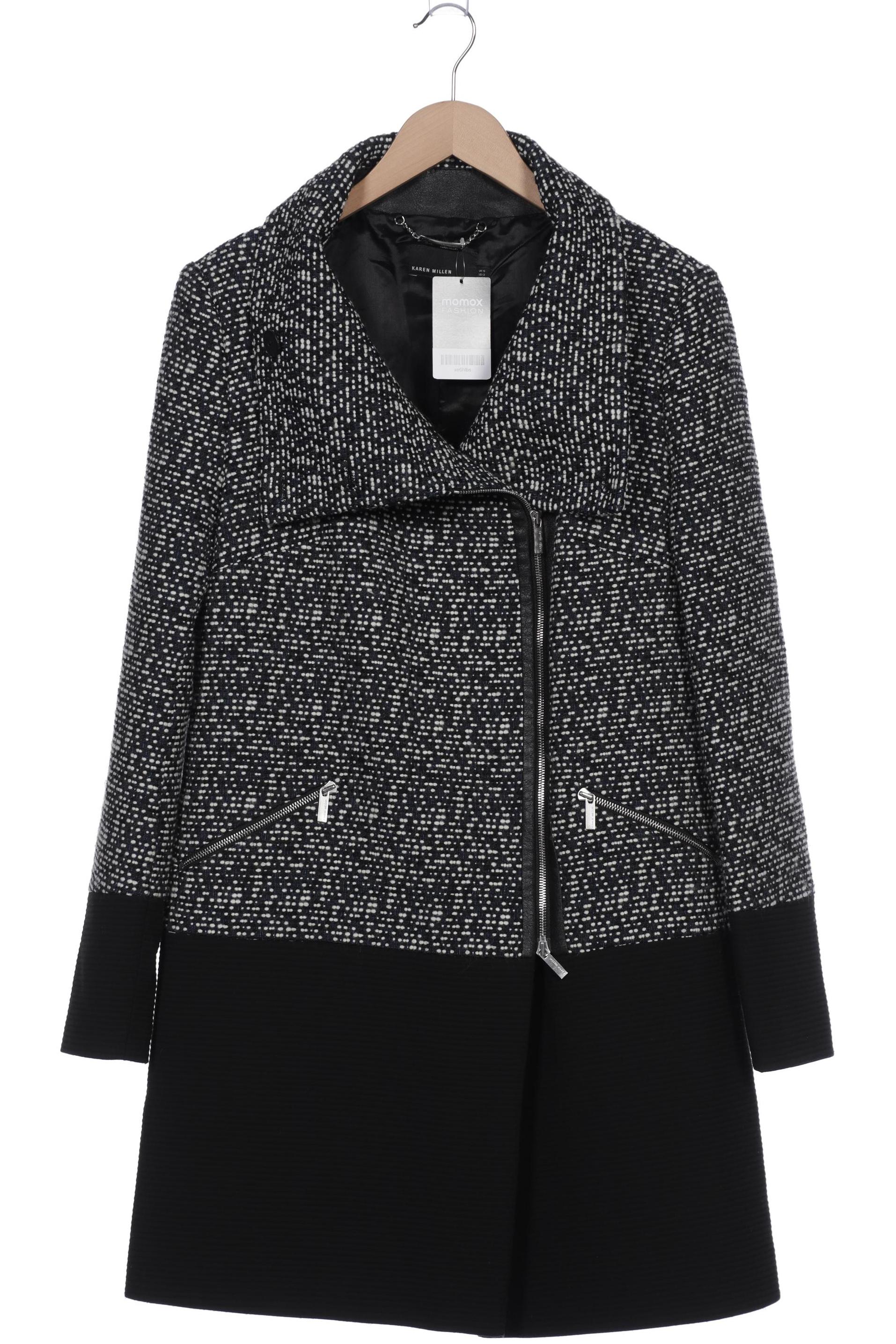 

Karen Millen Damen Mantel, schwarz, Gr. 44