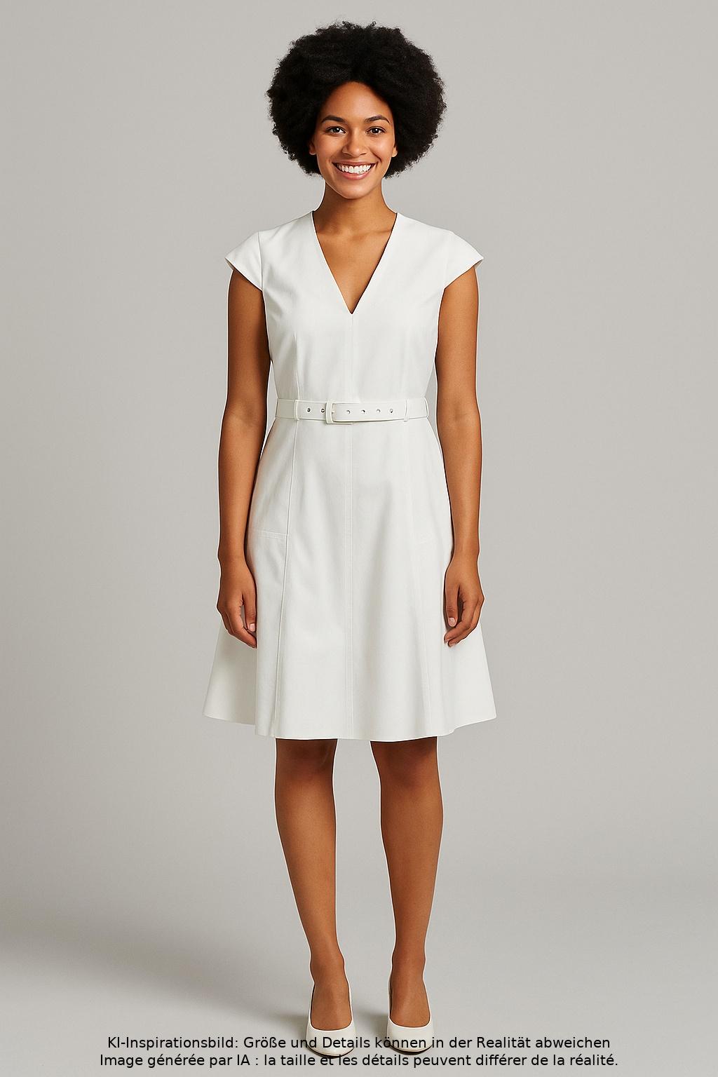 

Karen Millen Damen Kleid, weiß, Gr. 38