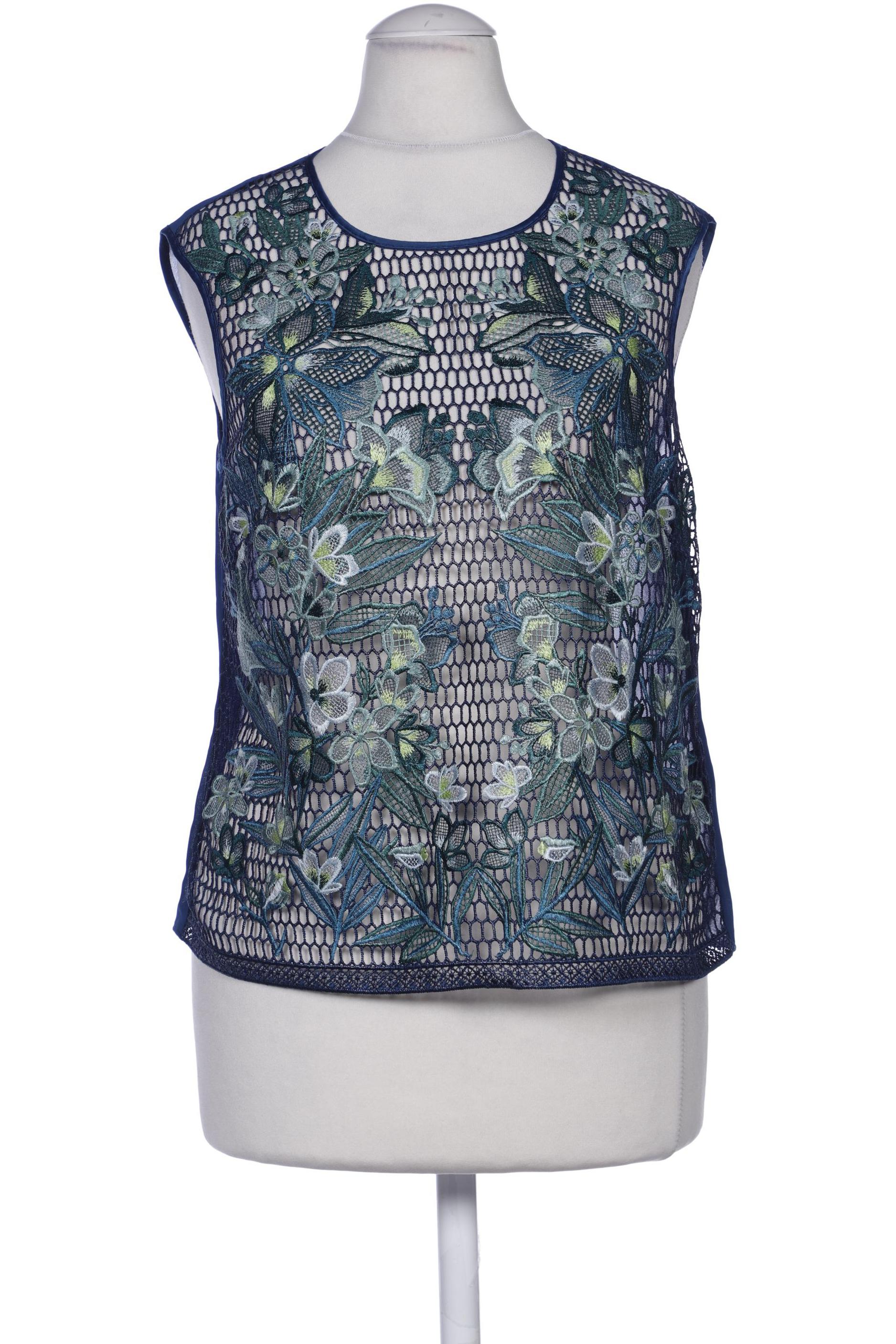 

Karen Millen Damen Bluse, blau, Gr. 38