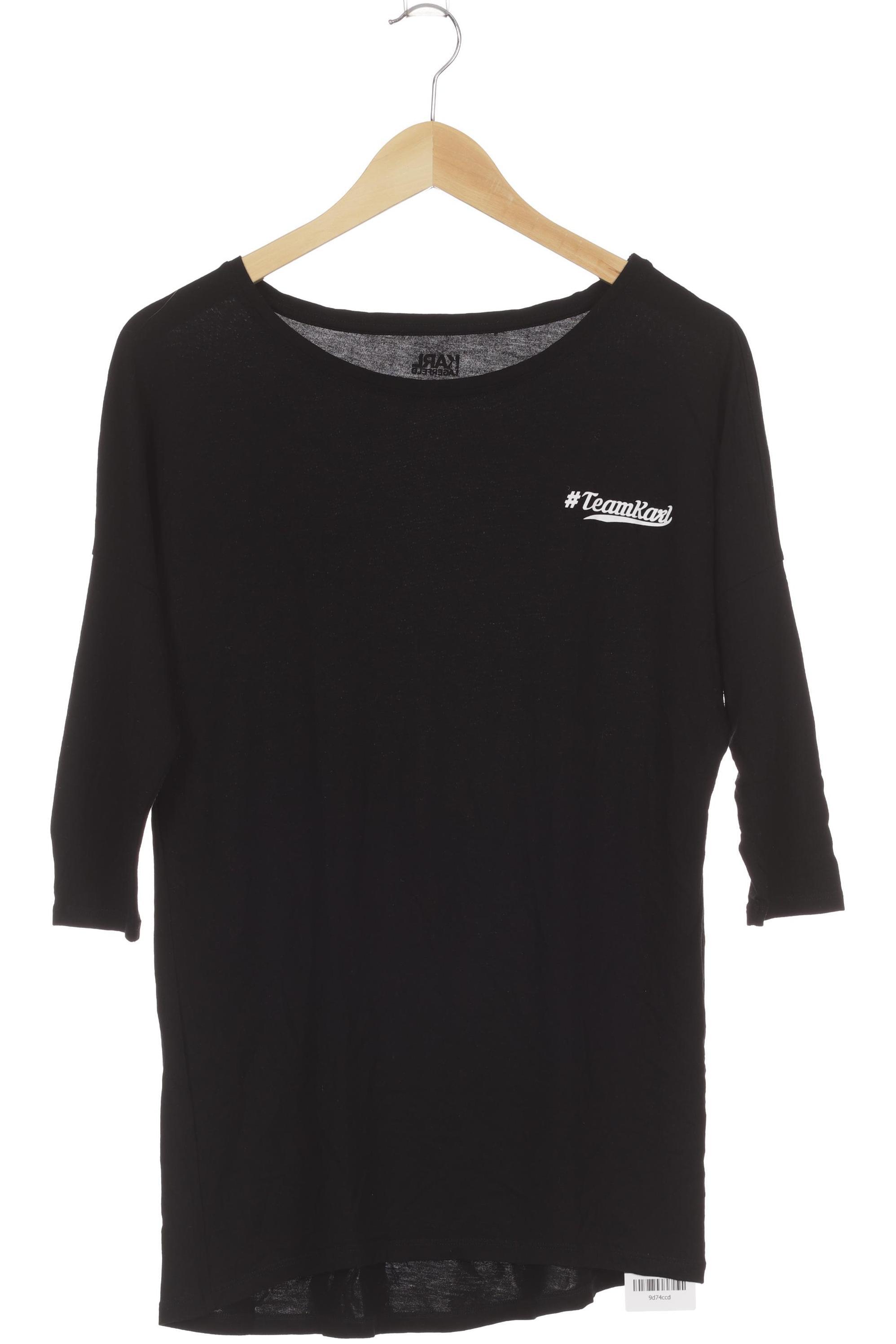 

Karl by Karl Lagerfeld Damen Langarmshirt, schwarz, Gr.