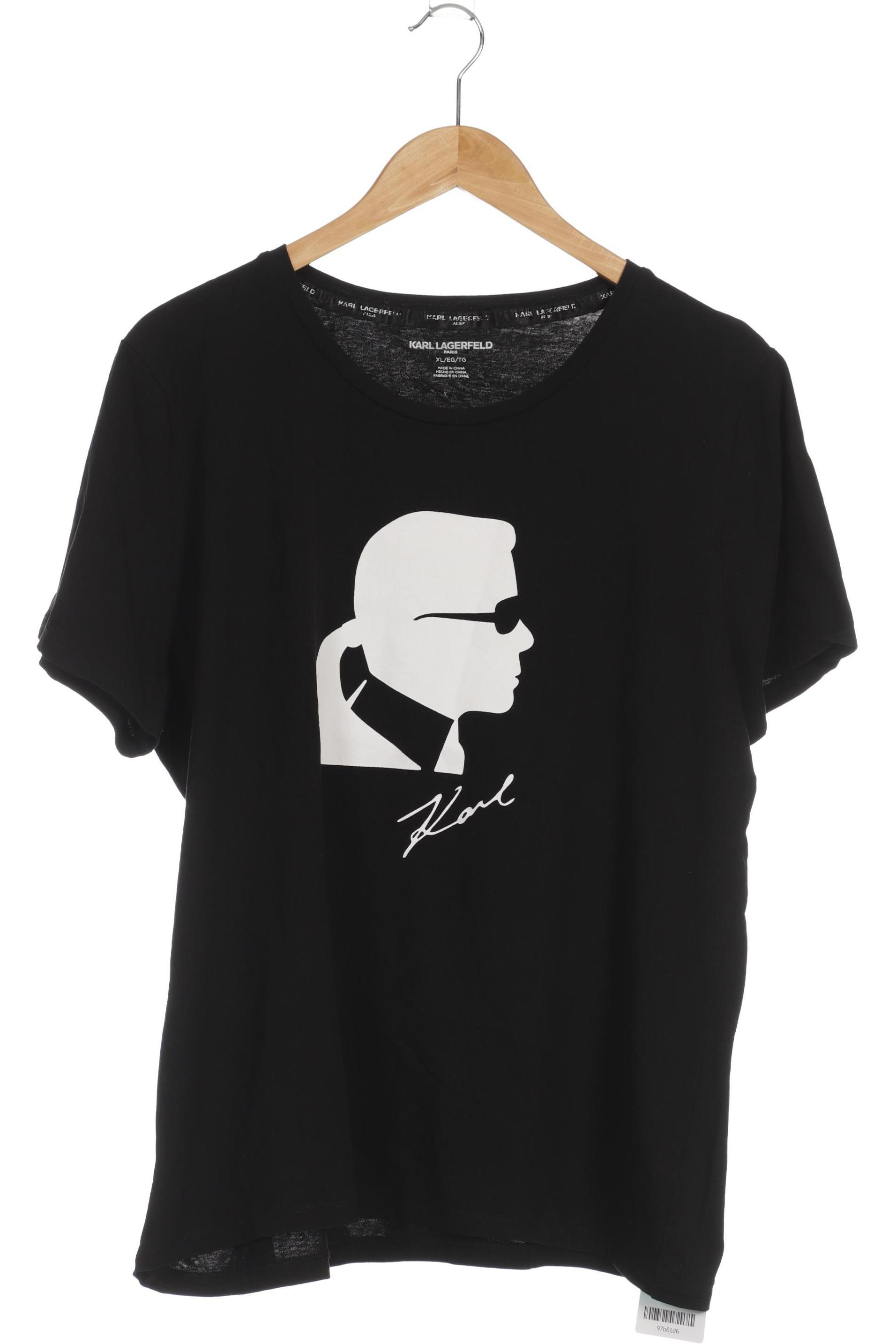 

Karl Lagerfeld Damen T-Shirt, schwarz, Gr.