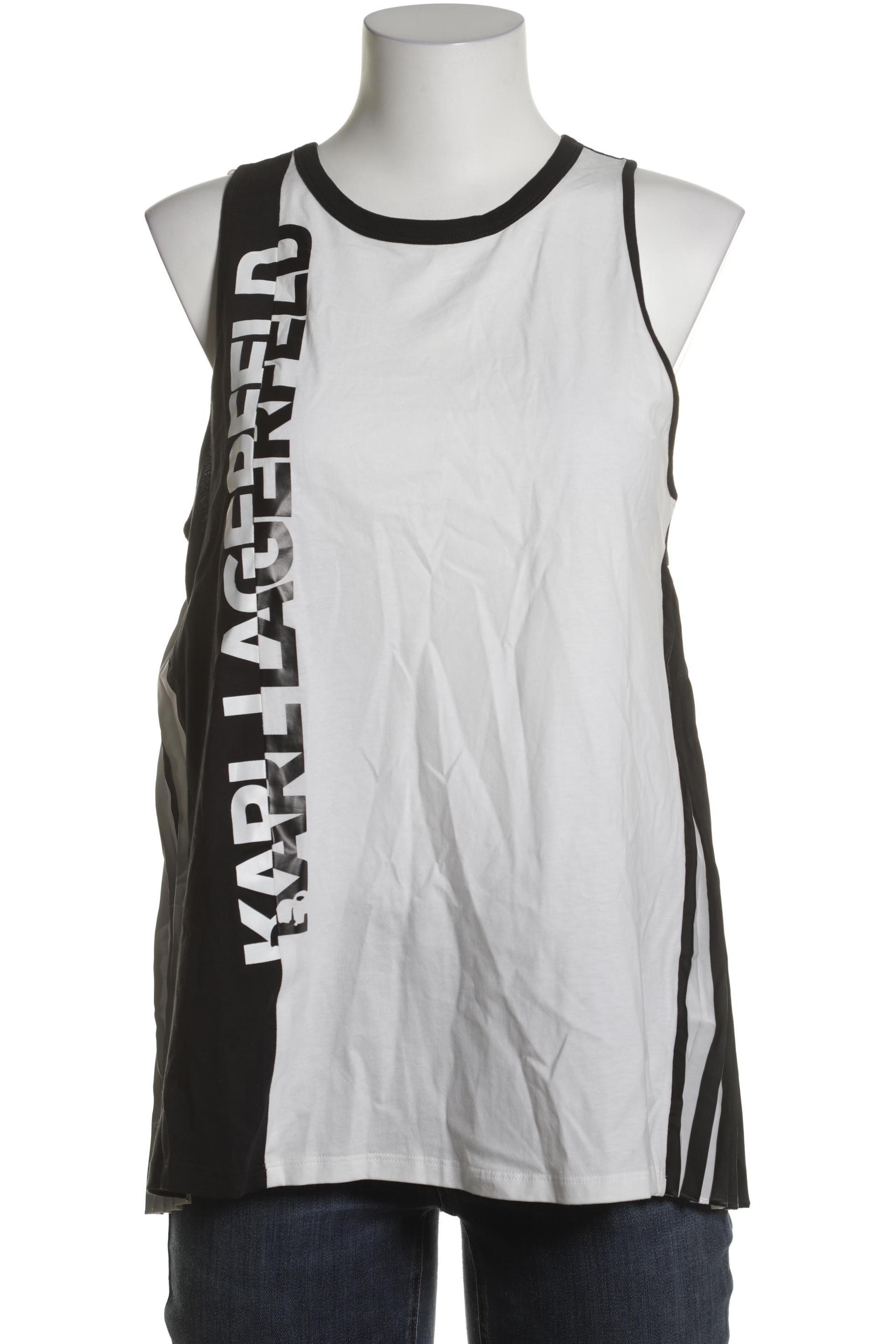 

Karl by Karl Lagerfeld Damen Top, schwarz, Gr.