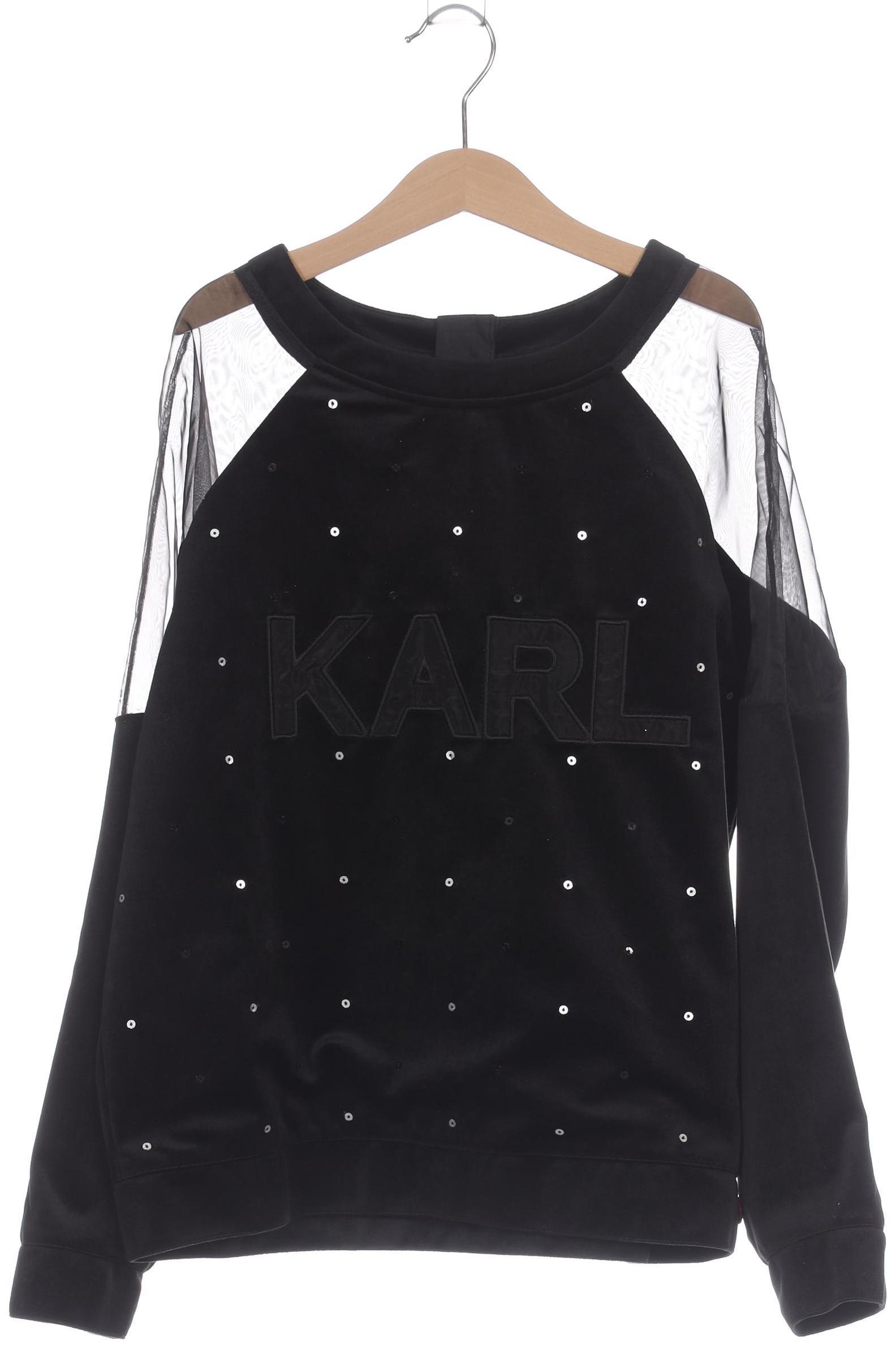 

Karl by Karl Lagerfeld Mädchen Hoodies & Sweater, schwarz, Gr. 152