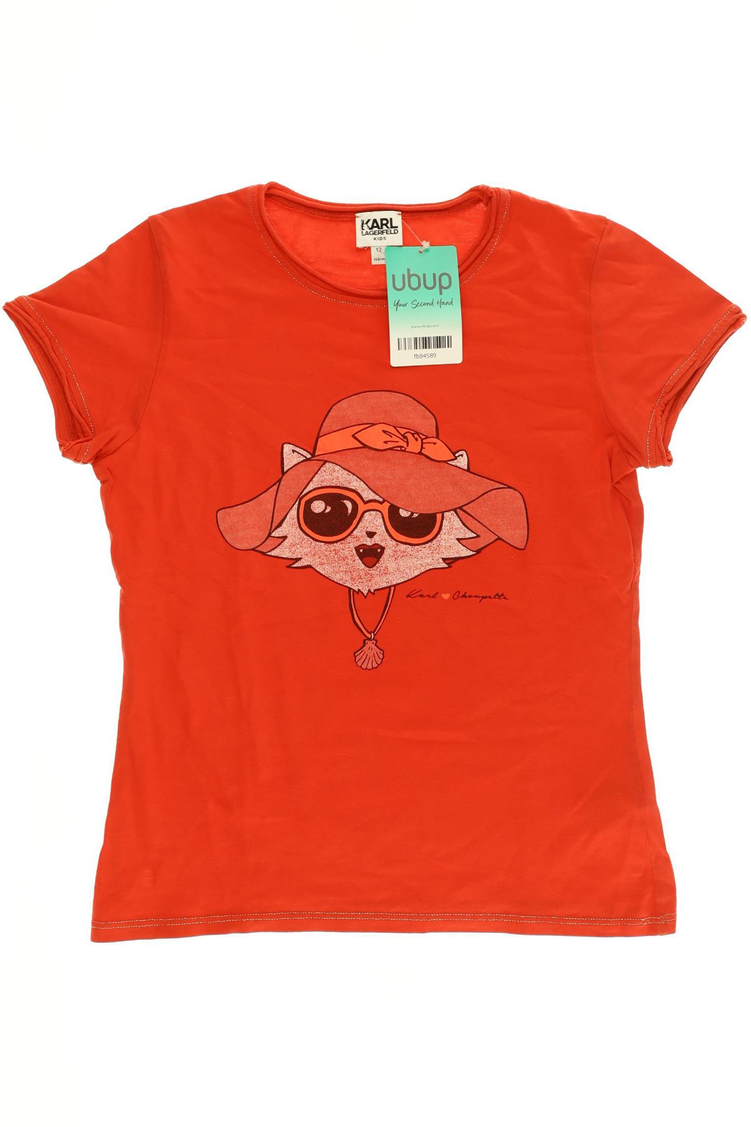 

Karl by Karl Lagerfeld Mädchen T-Shirt, rot, Gr. 152