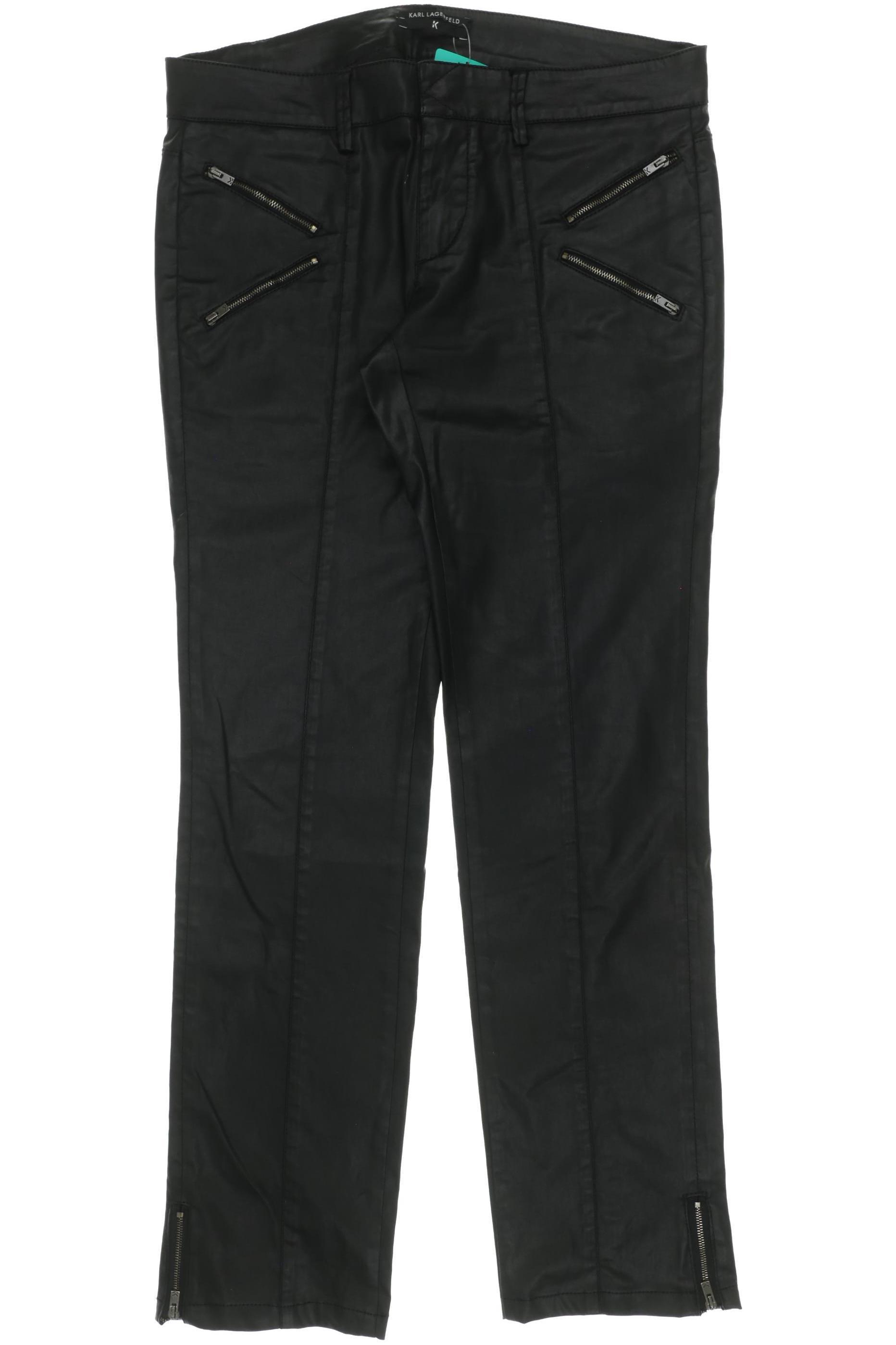 

K by Karl Lagerfeld Damen Stoffhose, schwarz, Gr. 28
