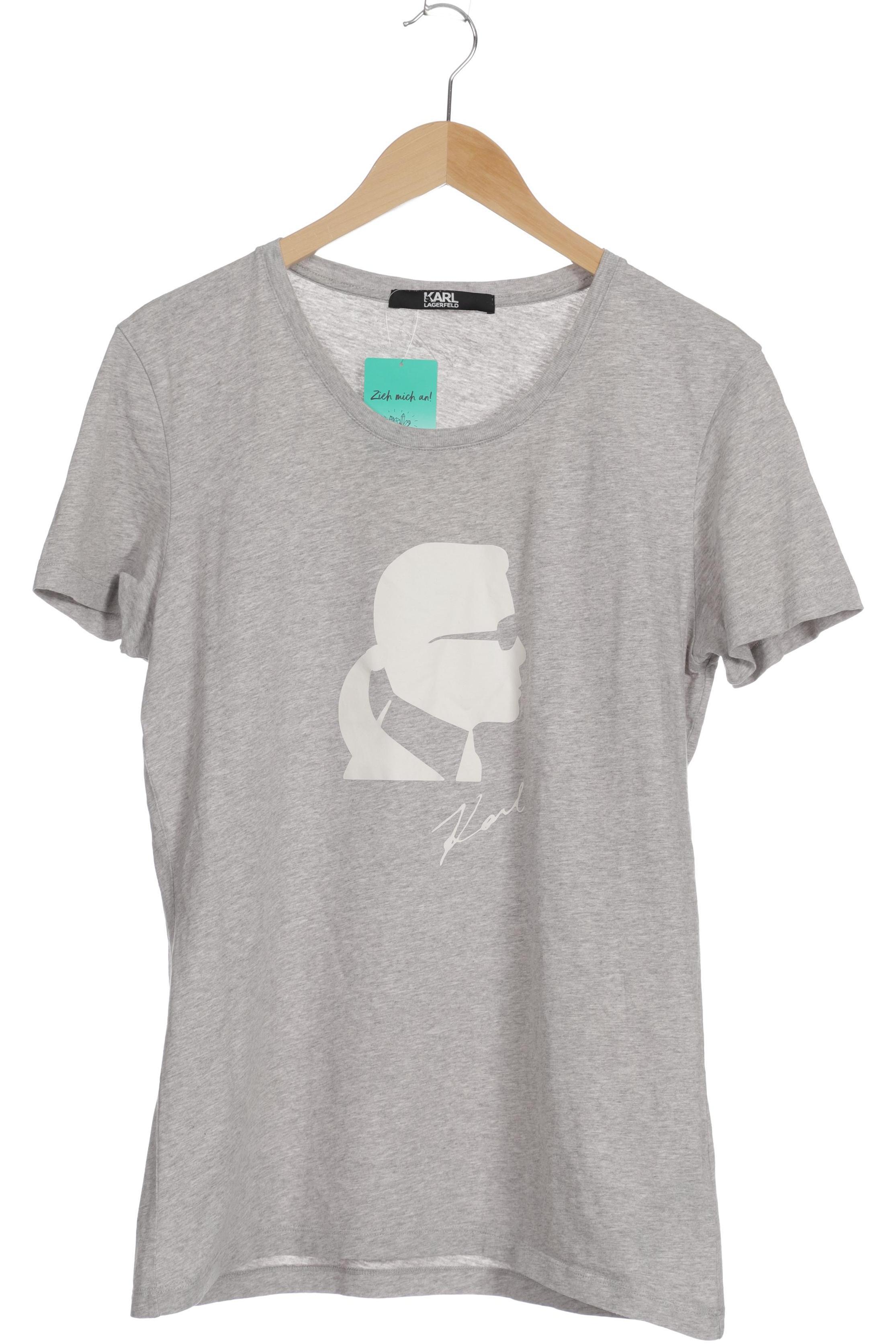 

Karl by Karl Lagerfeld Damen T-Shirt, grau, Gr.