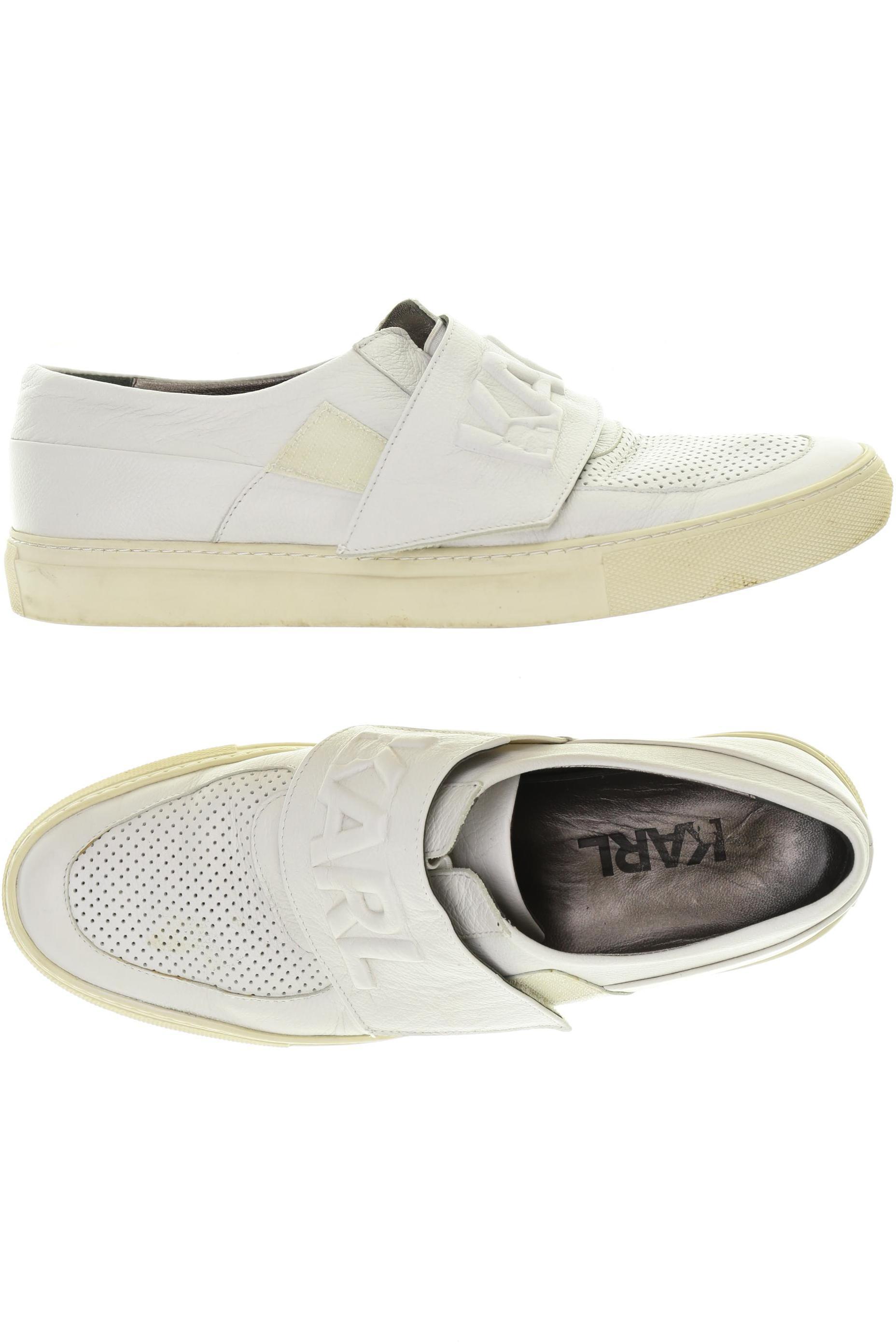 

Karl by Karl Lagerfeld Herren Halbschuh, weiß, Gr. 42