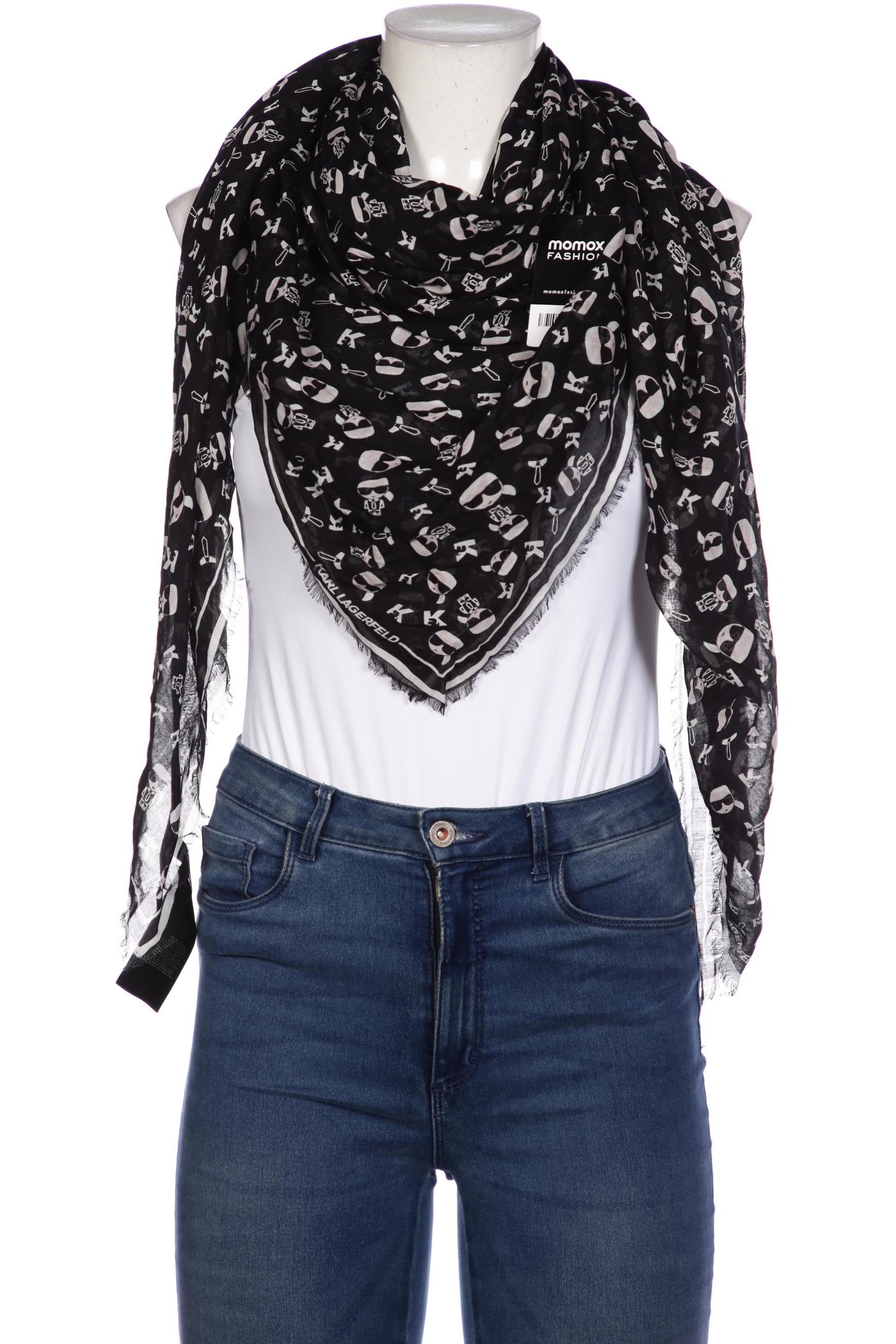 

Karl by Karl Lagerfeld Damen Schal, schwarz, Gr.
