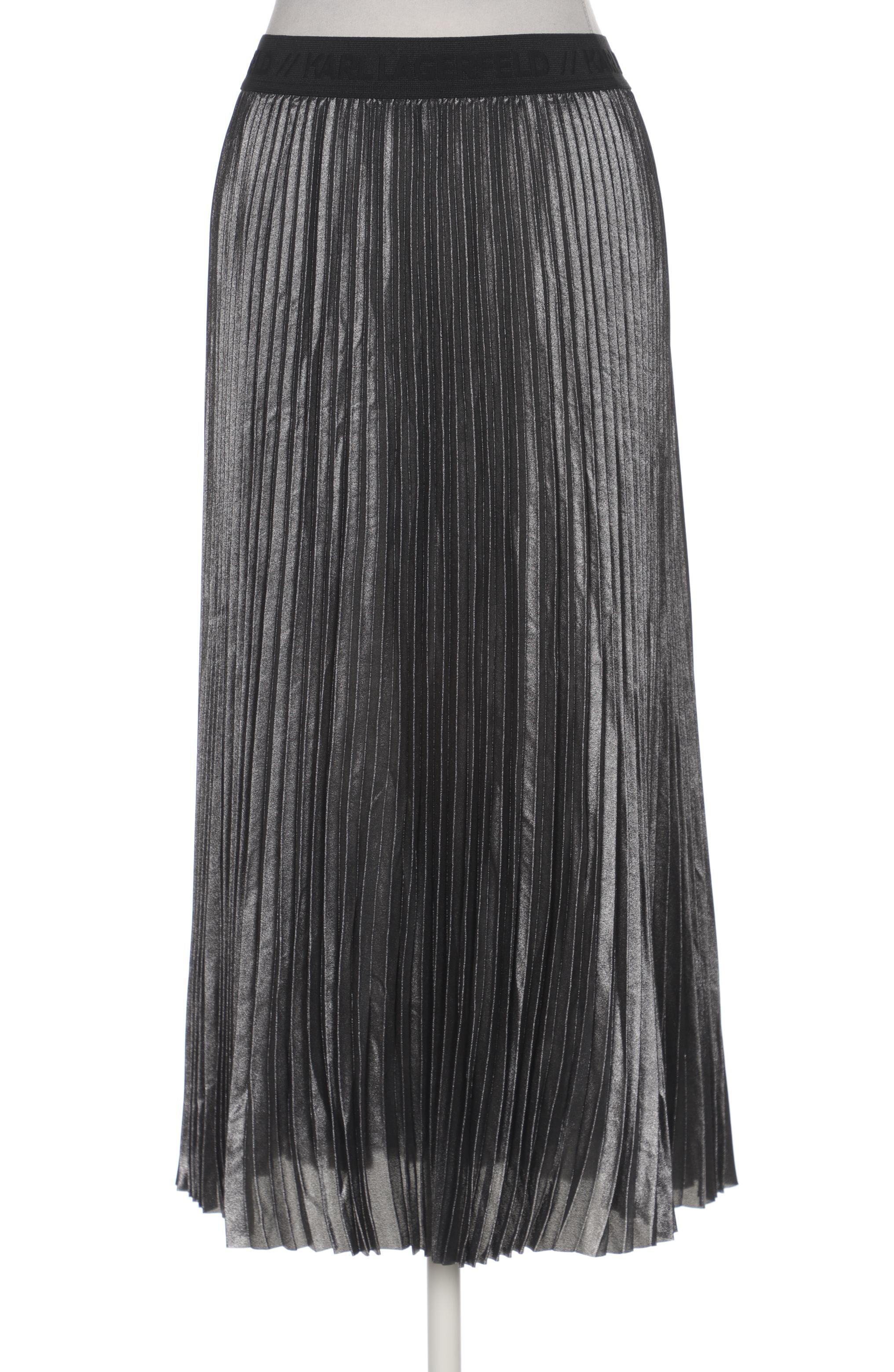 

Karl by Karl Lagerfeld Damen Rock, silber, Gr. 38