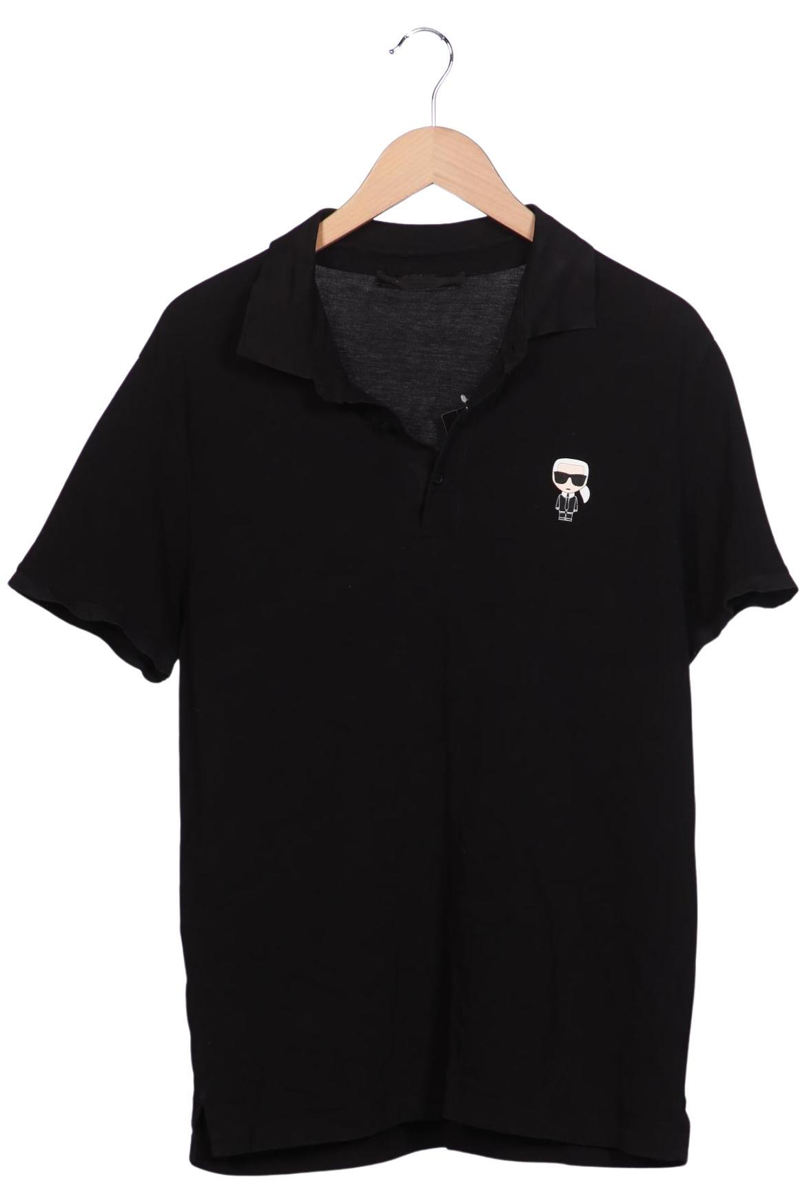 

Karl by Karl Lagerfeld Herren Poloshirt, schwarz, Gr. 54