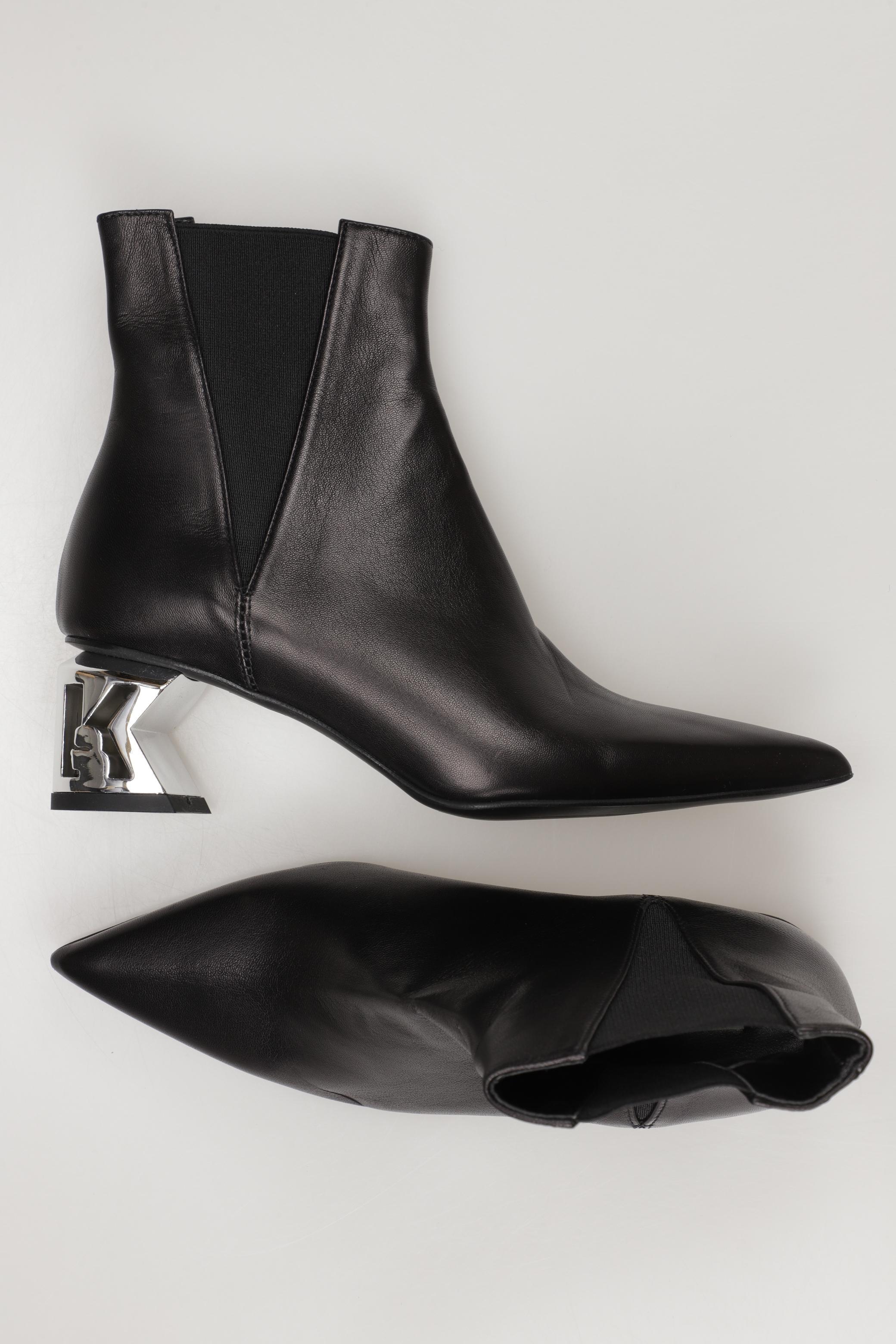 

Karl by Karl Lagerfeld Damen Stiefelette, schwarz, Gr. 37