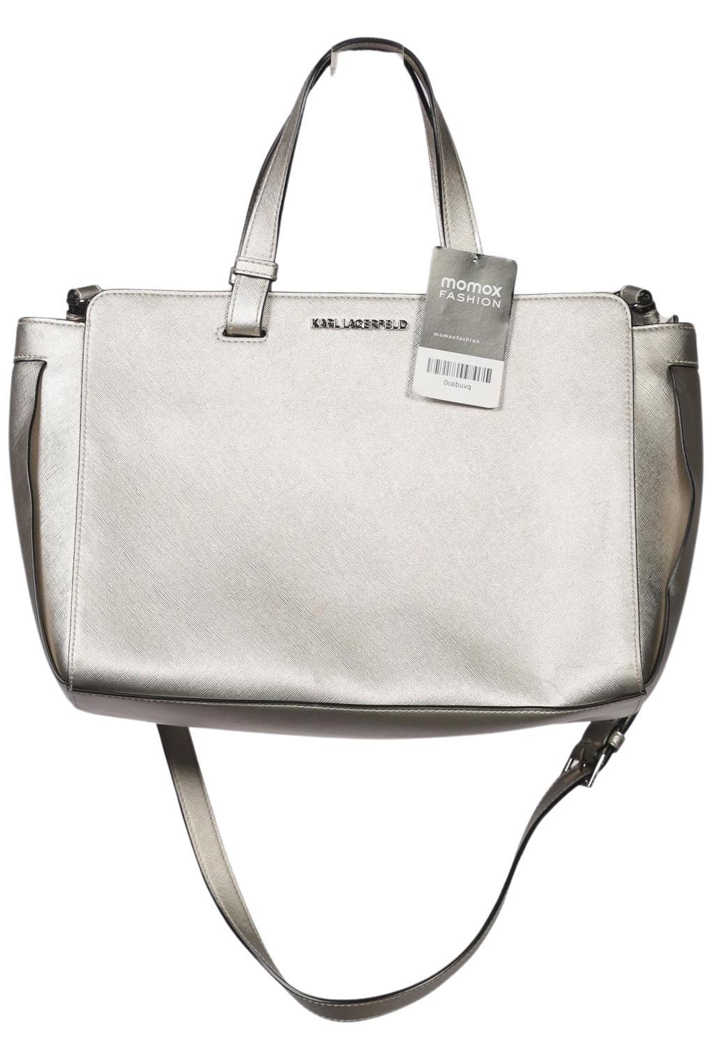 

Karl by Karl Lagerfeld Damen Handtasche, silber, Gr.