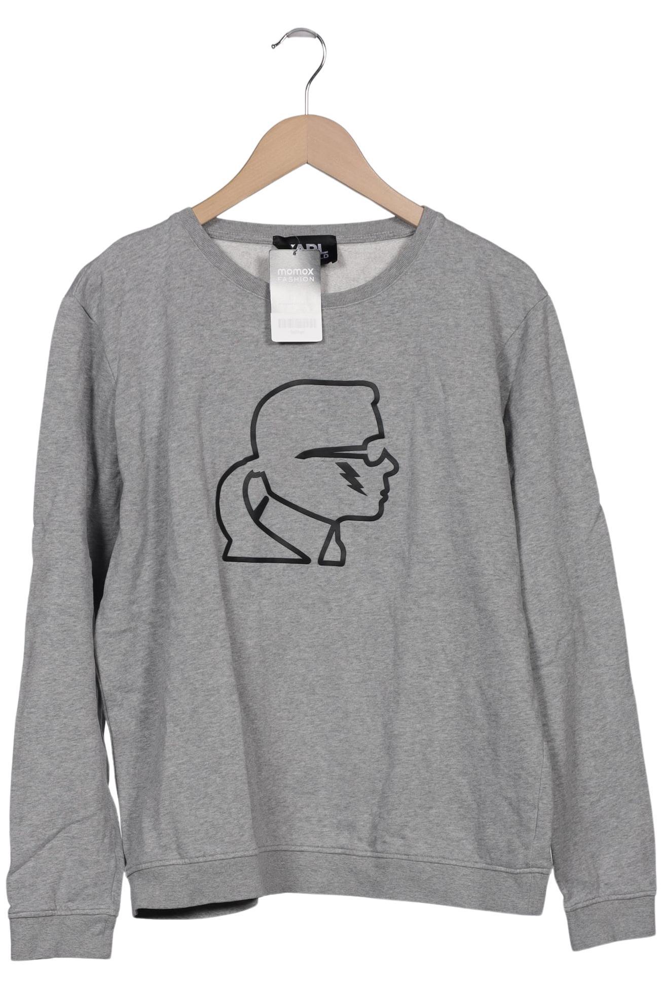 

Karl by Karl Lagerfeld Herren Sweatshirt, grau, Gr. 56