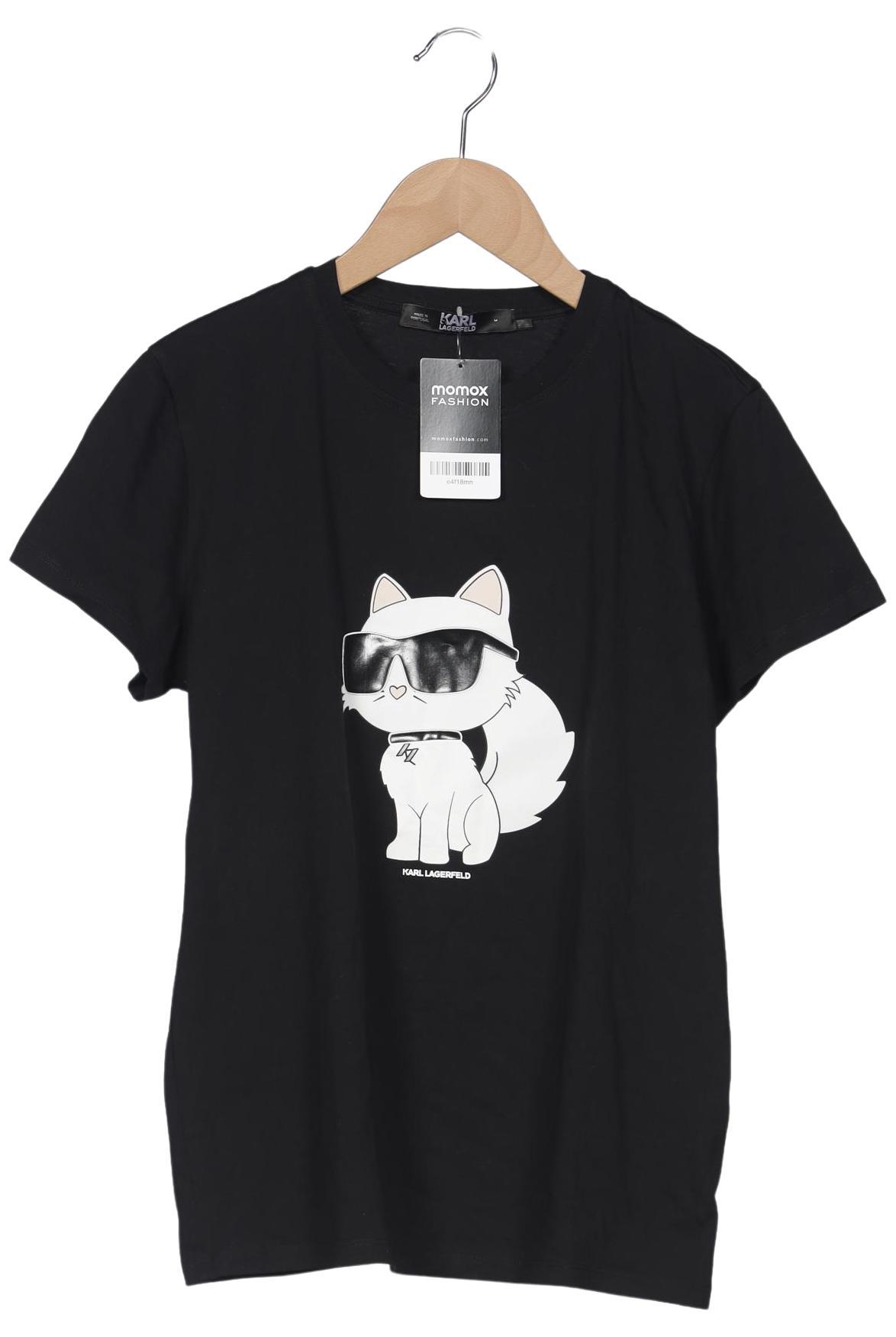 

Karl by Karl Lagerfeld Damen T-Shirt, schwarz, Gr. 38