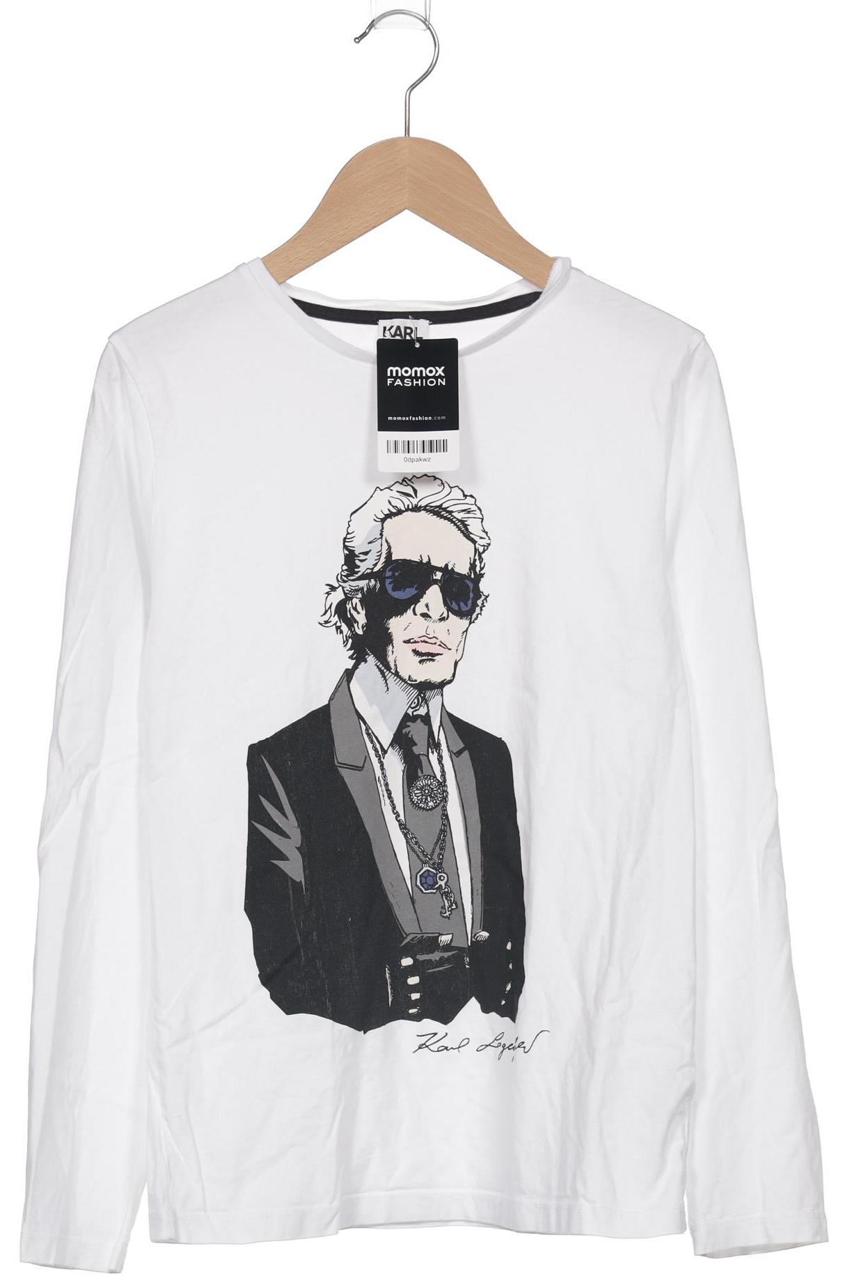

Karl by Karl Lagerfeld Damen Langarmshirt, weiß, Gr. 158