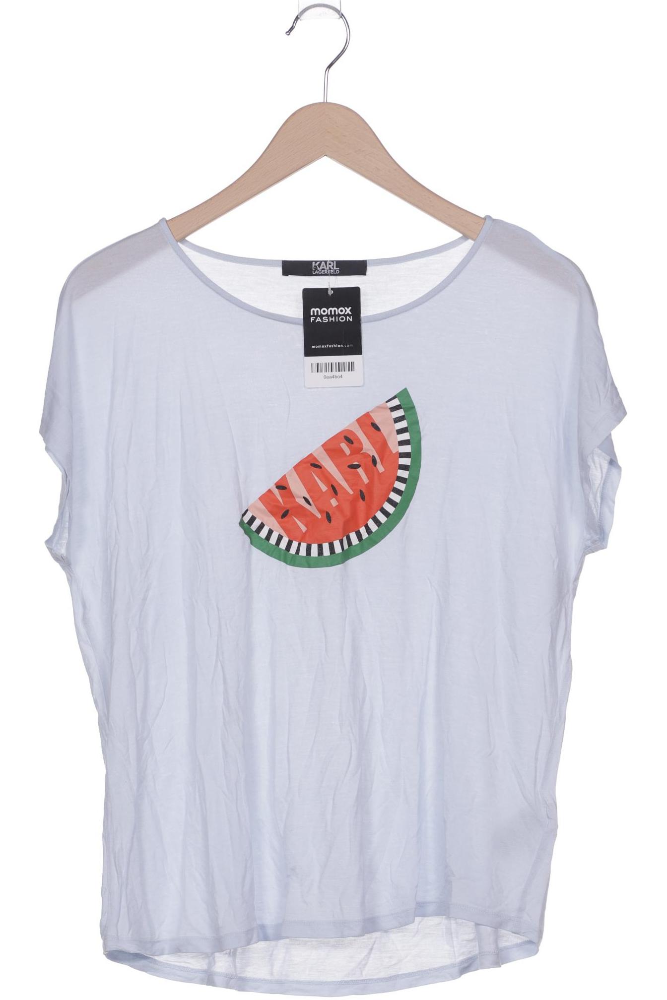 

Karl by Karl Lagerfeld Damen T-Shirt, hellblau, Gr. 36