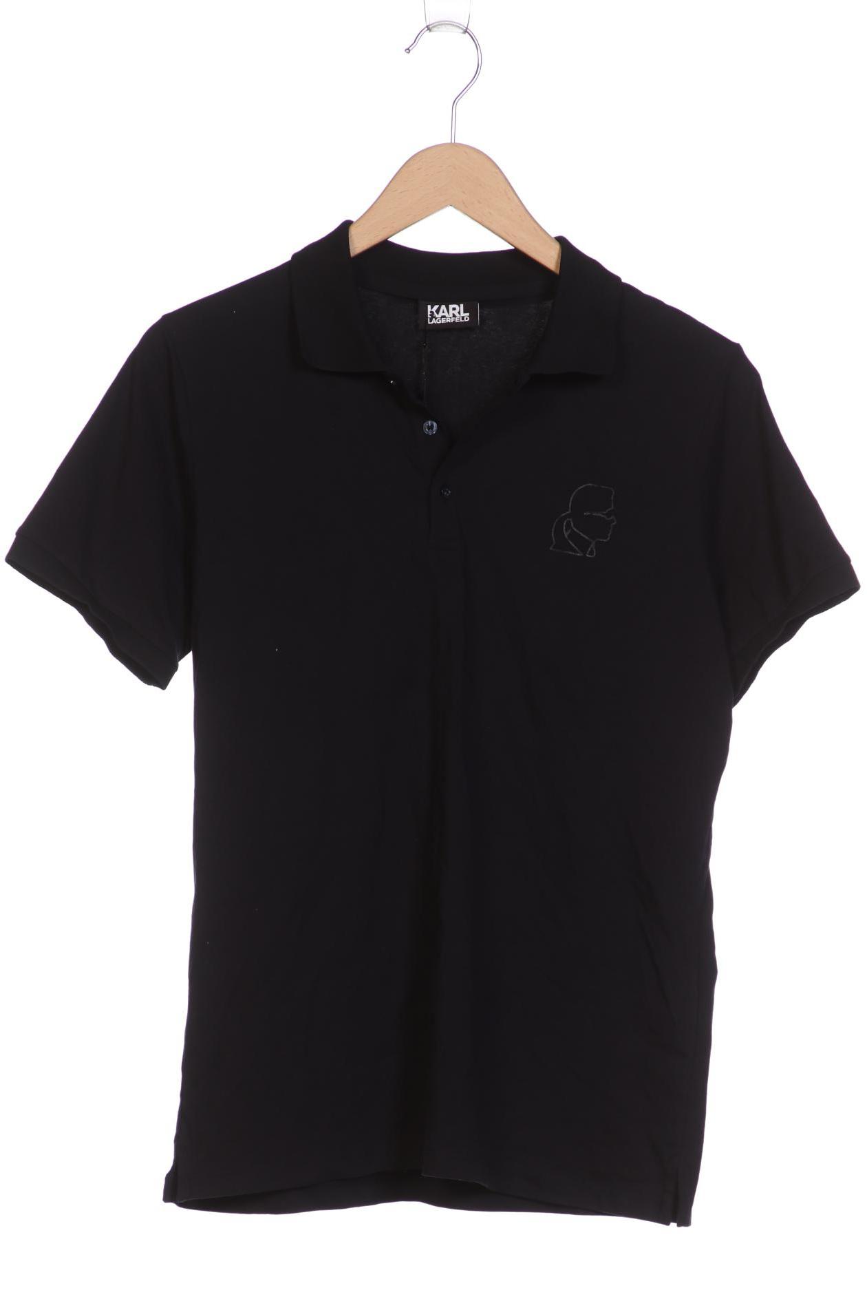 

Karl by Karl Lagerfeld Herren Poloshirt, schwarz