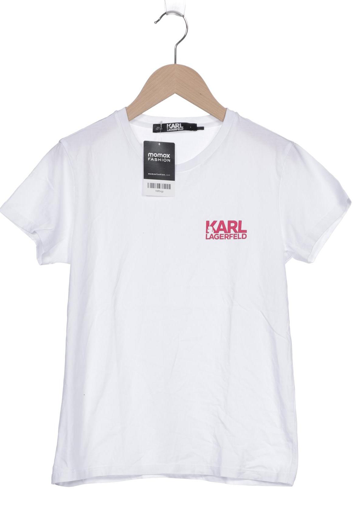 

Karl by Karl Lagerfeld Damen T-Shirt, weiß