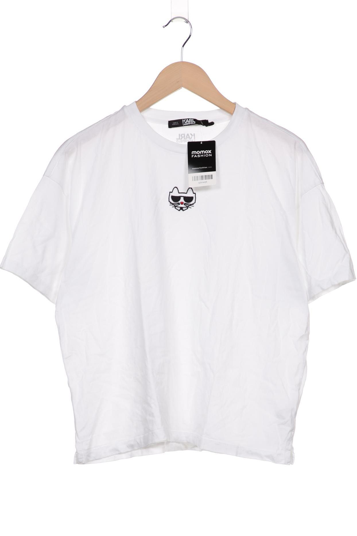 

Karl by Karl Lagerfeld Damen T-Shirt, weiß
