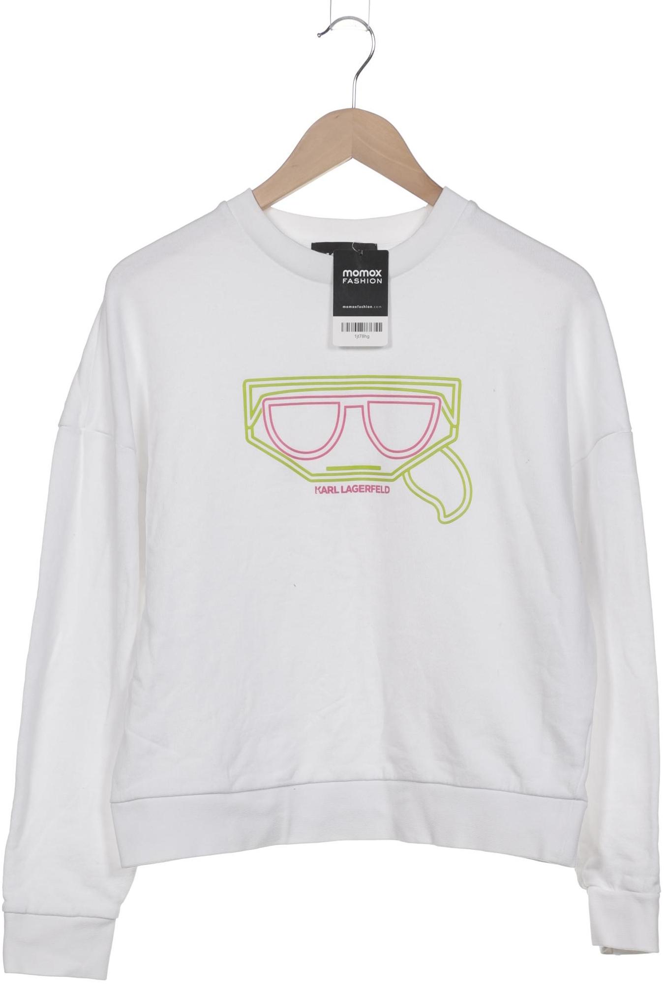 

Karl by Karl Lagerfeld Damen Sweatshirt, weiß, Gr. 42