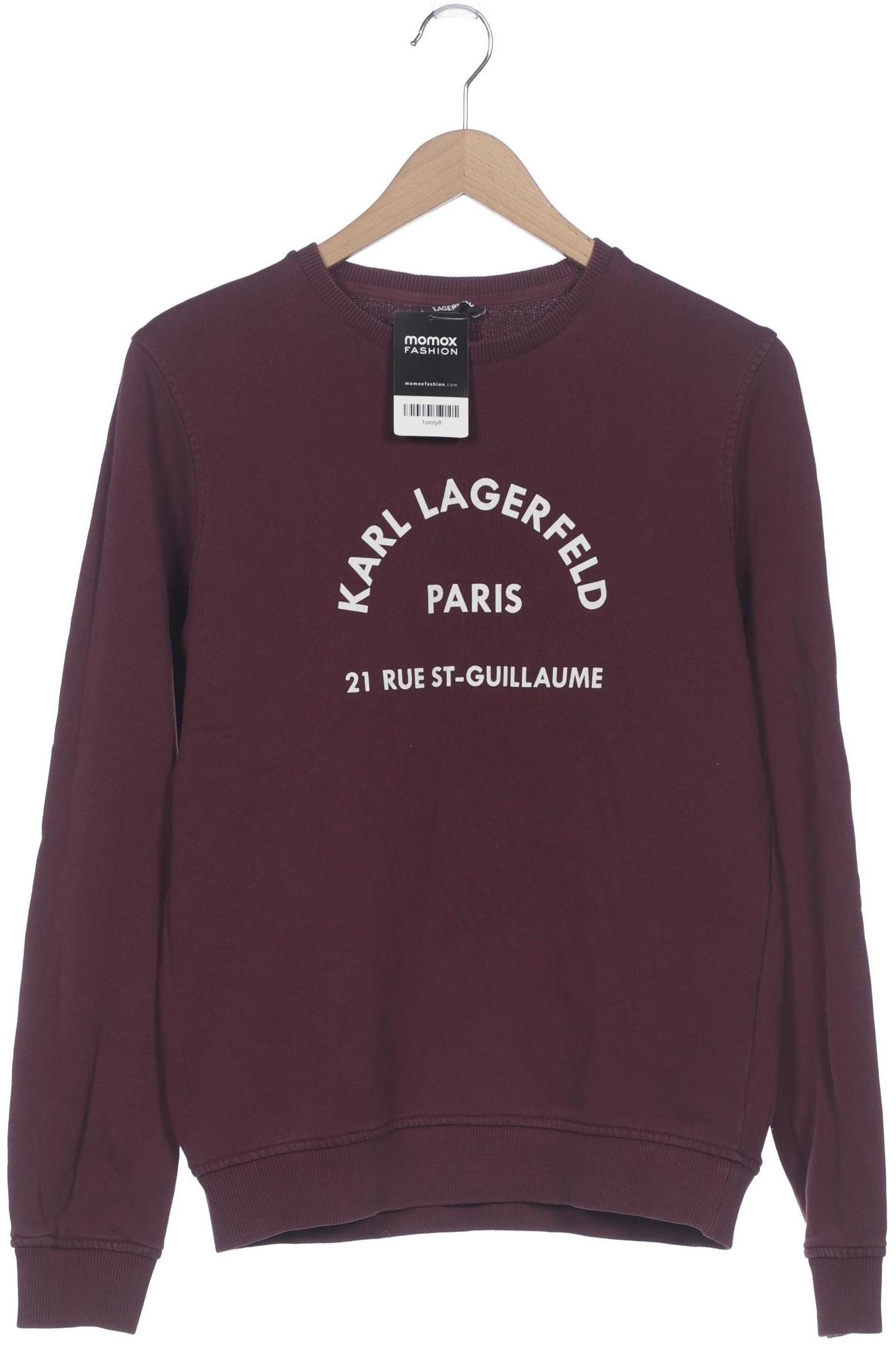 

Karl by Karl Lagerfeld Herren Sweatshirt, bordeaux, Gr. 46