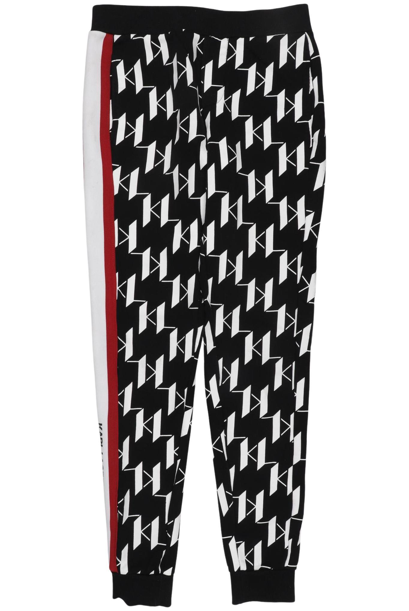 

Karl by Karl Lagerfeld Herren Stoffhose, schwarz, Gr. 146