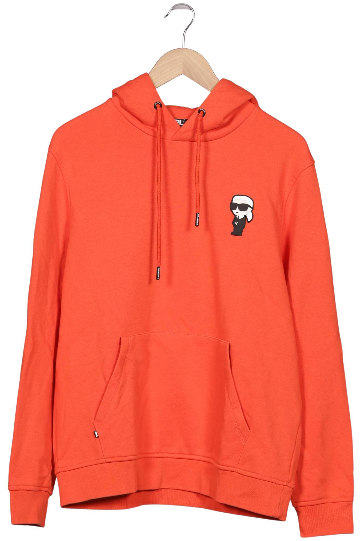 

Karl by Karl Lagerfeld Herren Kapuzenpullover, orange, Gr. 48