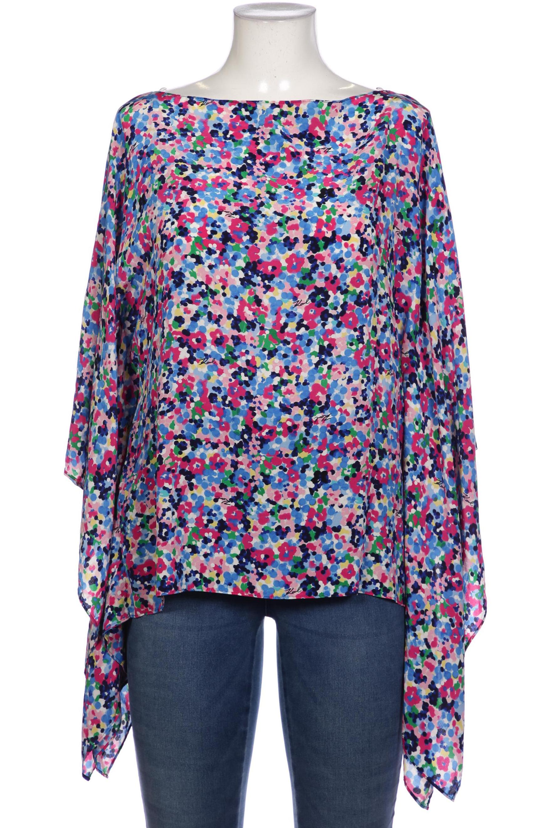 

Karl by Karl Lagerfeld Damen Bluse, blau, Gr. 38