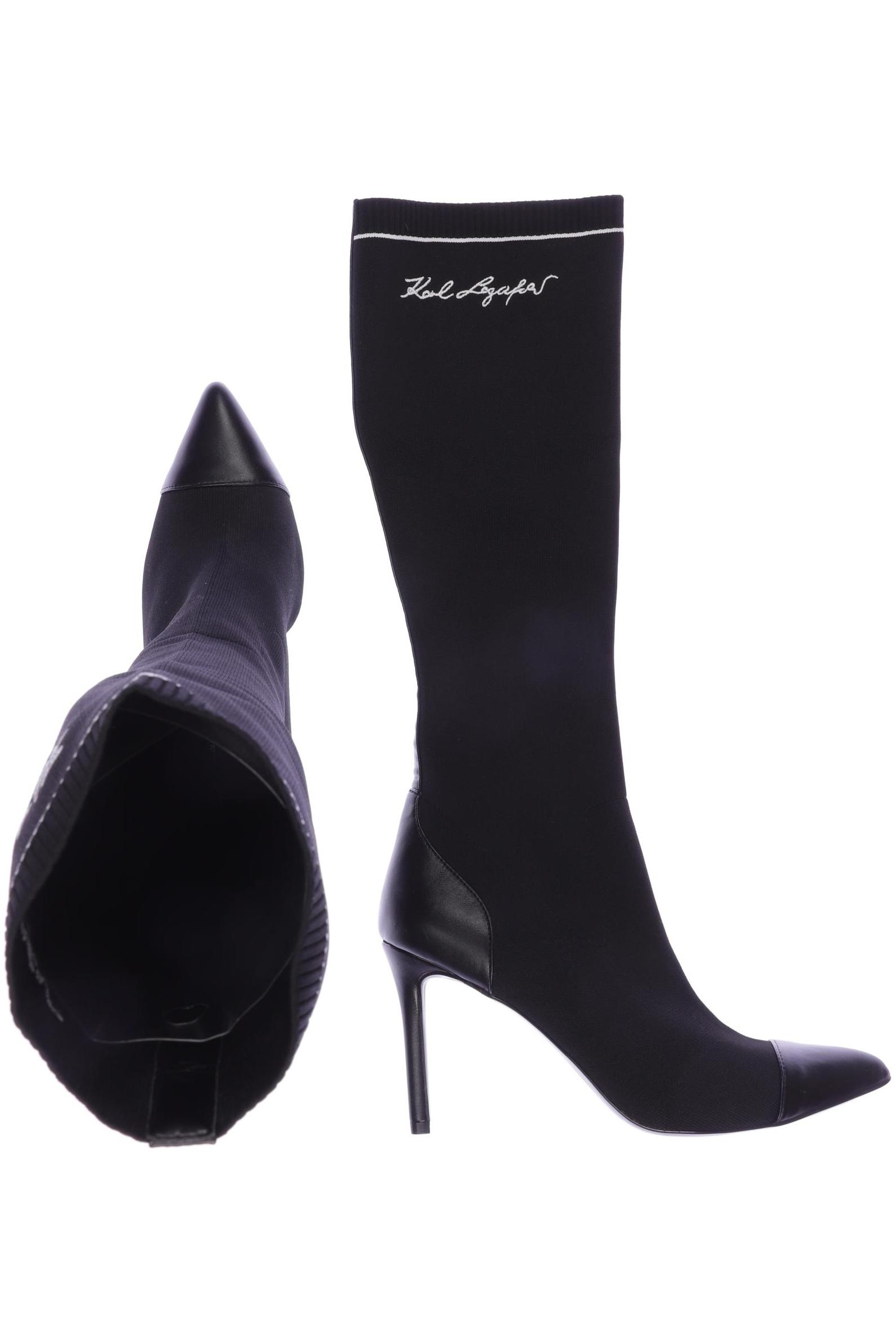 

Karl by Karl Lagerfeld Damen Stiefel, schwarz, Gr. 40