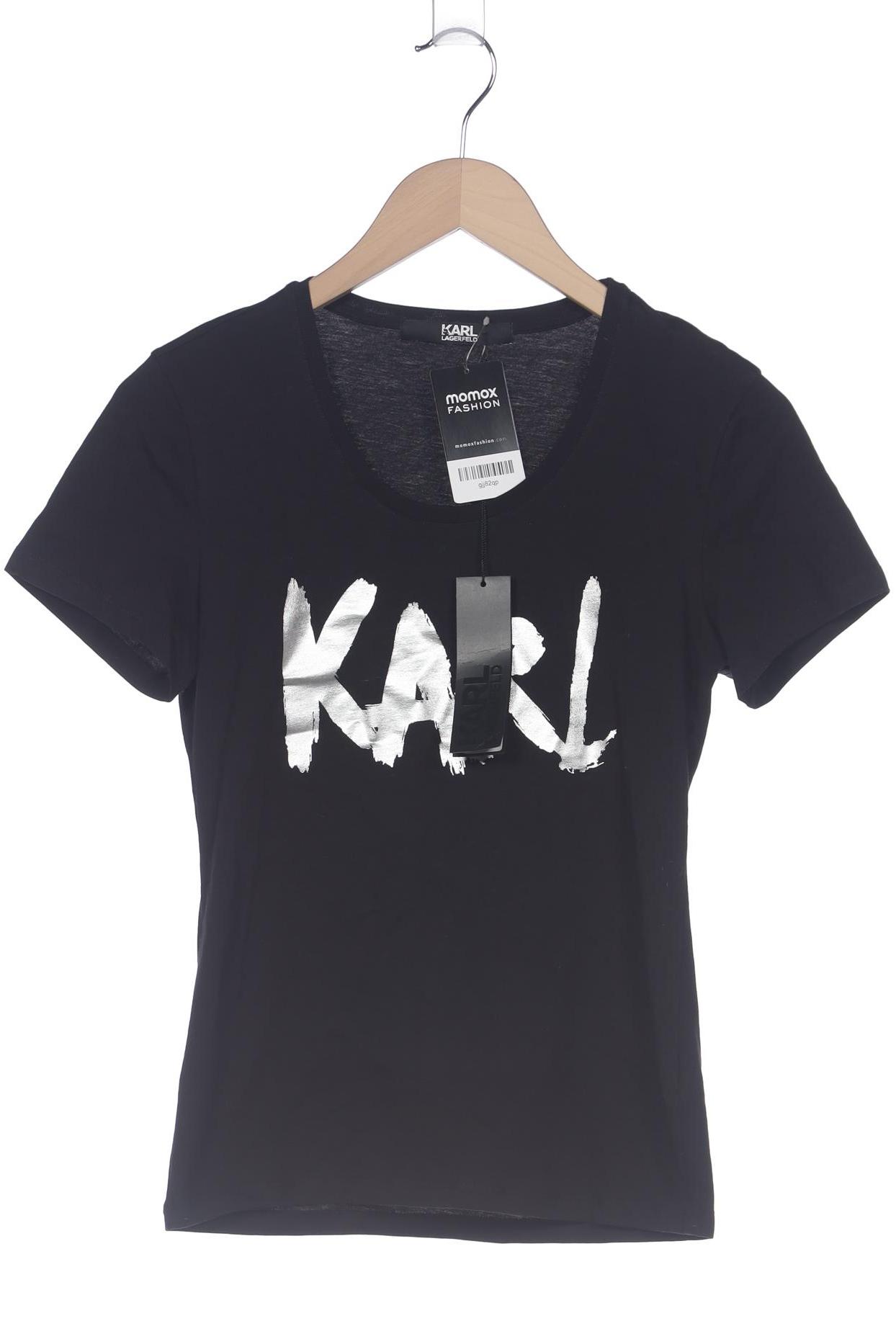 

Karl by Karl Lagerfeld Damen T-Shirt, schwarz, Gr. 34