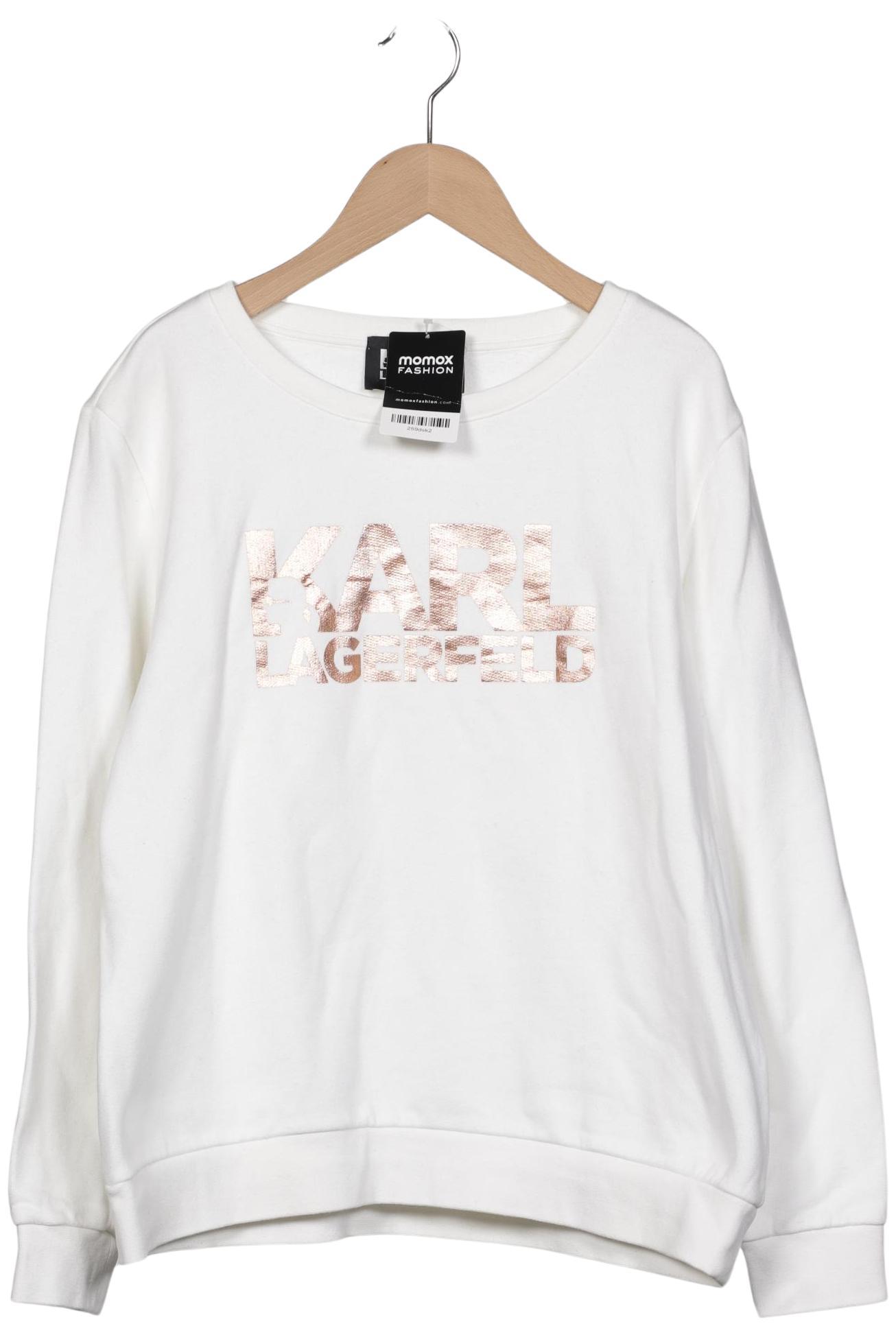 

Karl by Karl Lagerfeld Damen Sweatshirt, weiß, Gr. 42